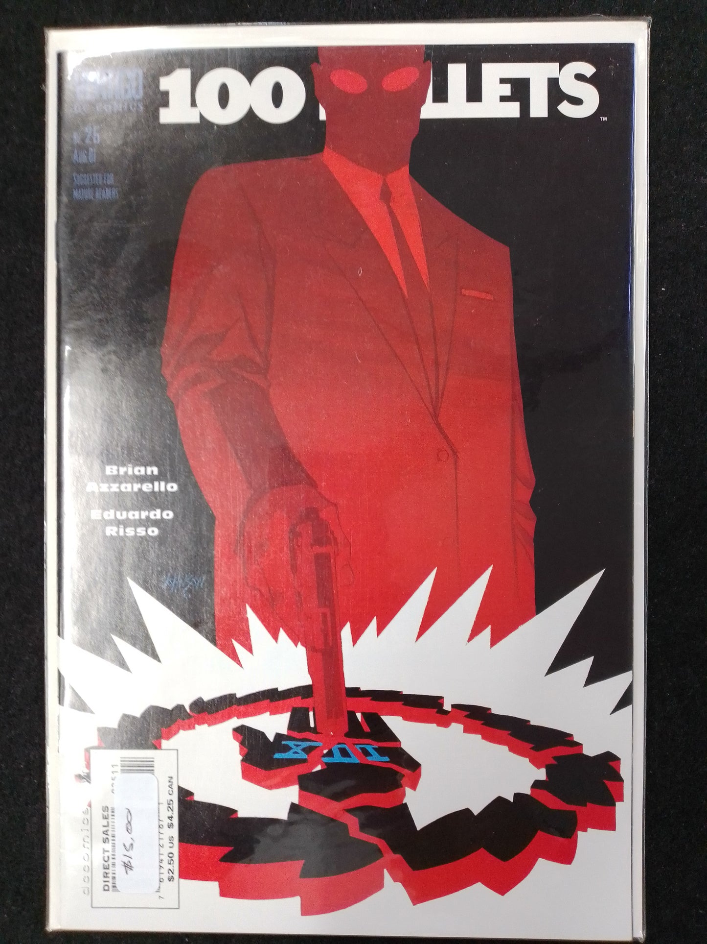 100 Bullets Issue 25 - Vertigo Comics - By Brian Azarello Comic Book - N09061