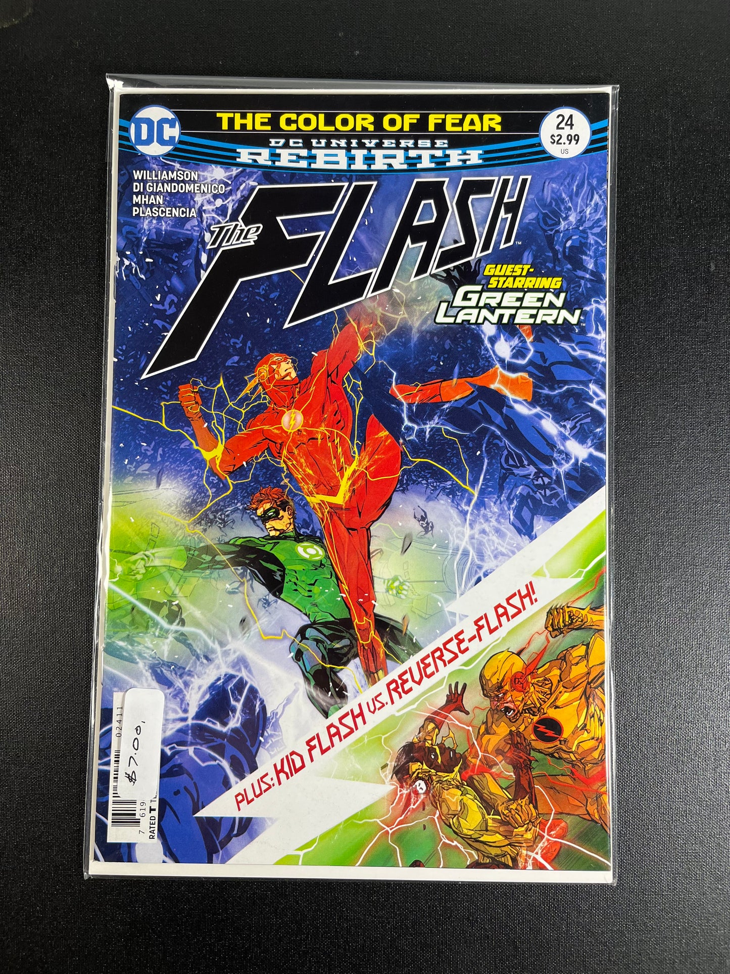 The Flash #24 The Colour of Fear DC Universe Rebirth DC Comics 2017 Captain Comics and Collectables Pty Ltd