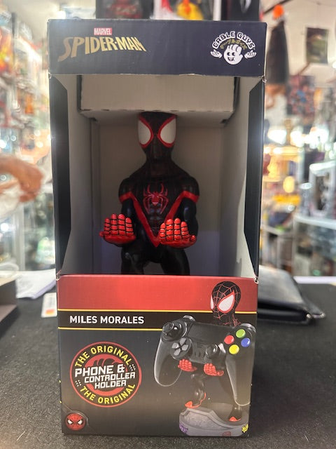 Marvel's Spider Man Miles Morales Controller/ Phone Holder Cable Guys