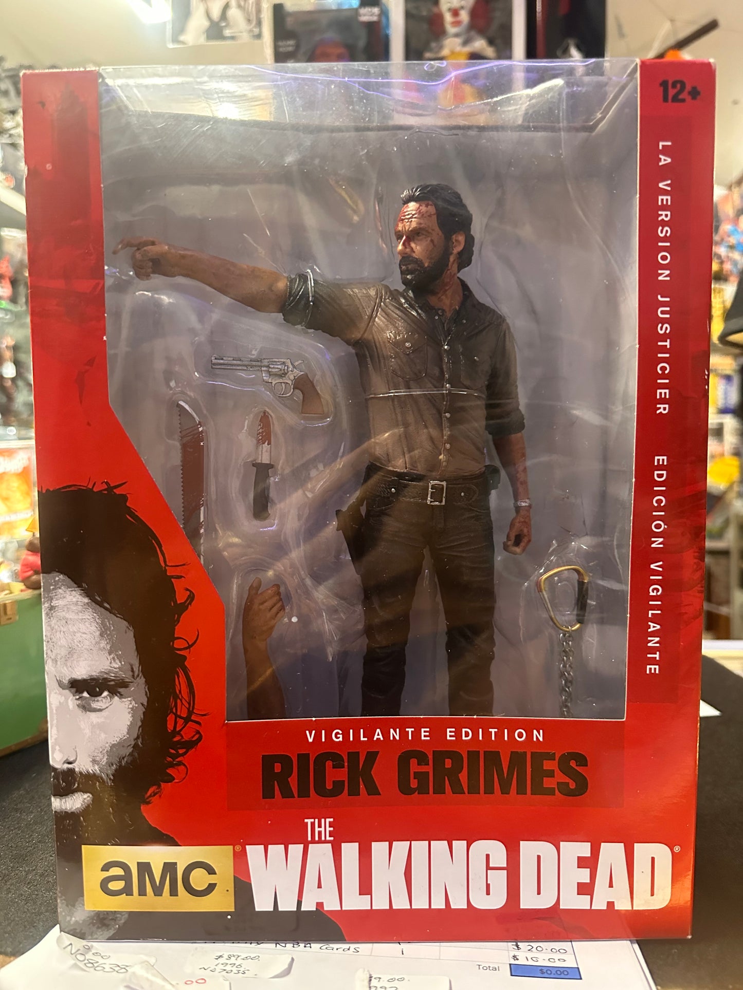 The Walking Dead Rick Grimes Vigilante Edition 10" Deluxe Figure McFarlane Toys
