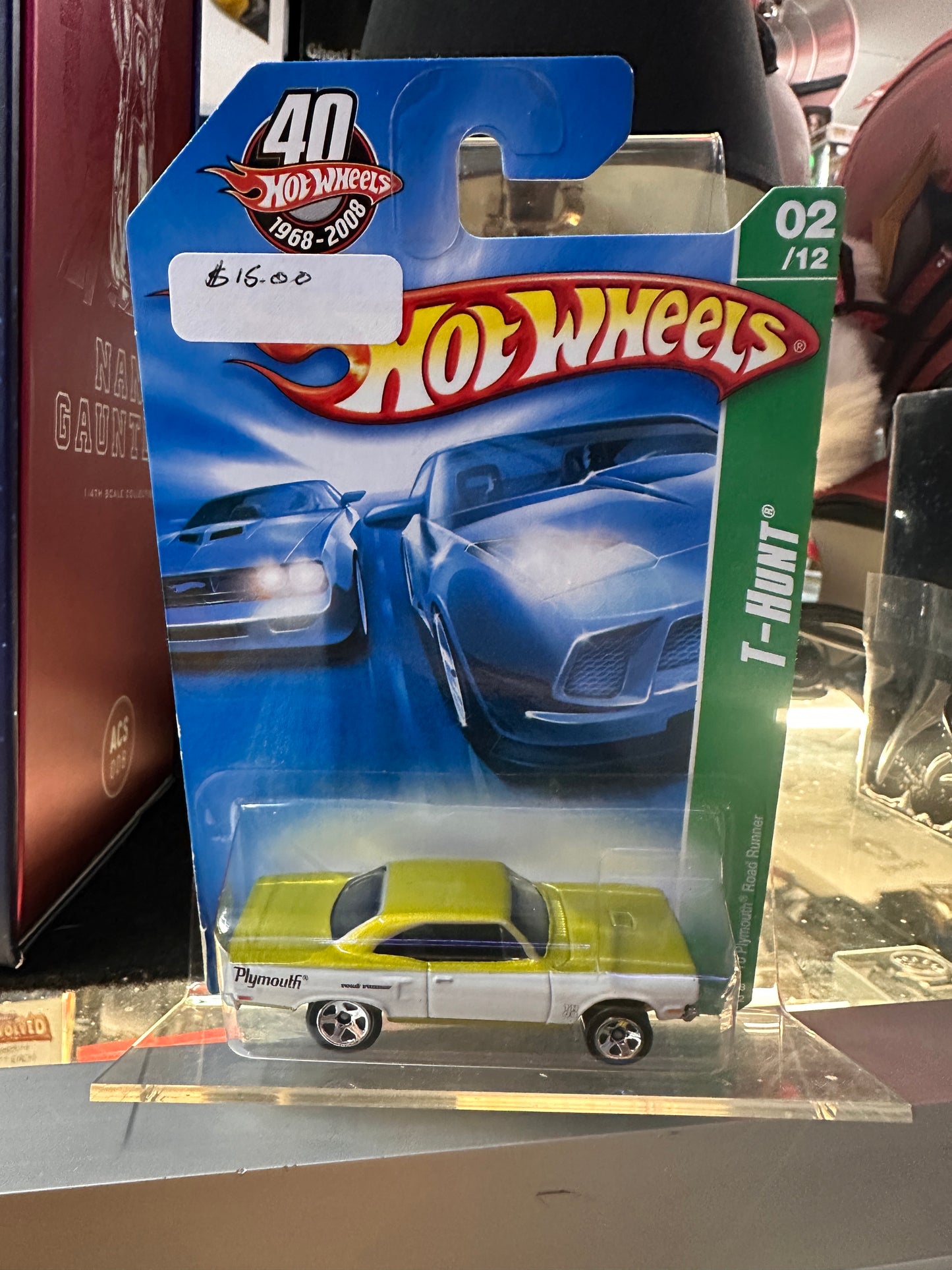 Hot Wheels 2008 T/hunt Plymouth Road Runner