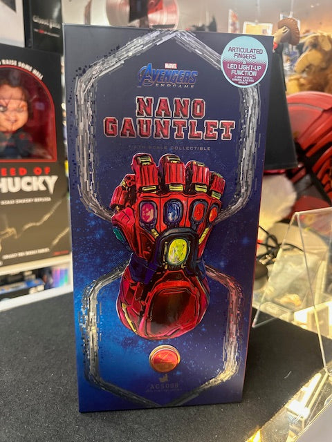 Hot Toys ACS 008 Avengers 4 Endgame 1/4 Scale Nano Gauntlet Movie Promo Edition