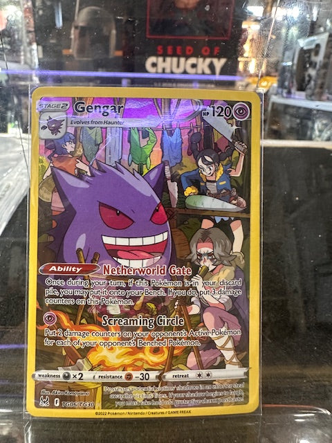 Pokmon TCG Gengar Lost Origin Trainer Gallery TG06/TG30 Holo Ultra Ra Captain Comics and Collectables Pty Ltd Pokmon TCG Gengar Lost Origin Trainer Gallery TG06/TG30 Holo Ultra Ra Captain Comics and Collectables Pty Ltd