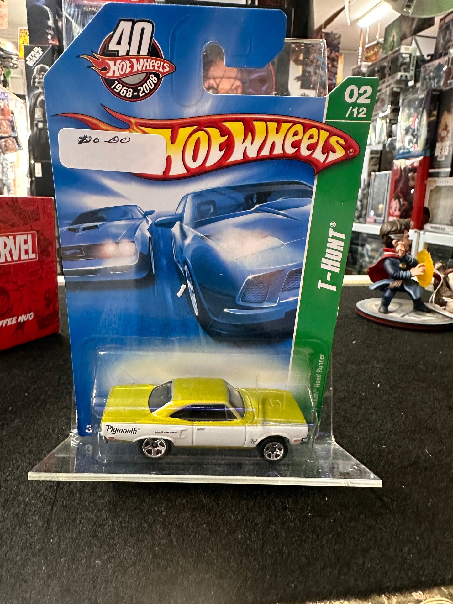 Hot Wheels 2008 T/hunt Plymouth Road Runner