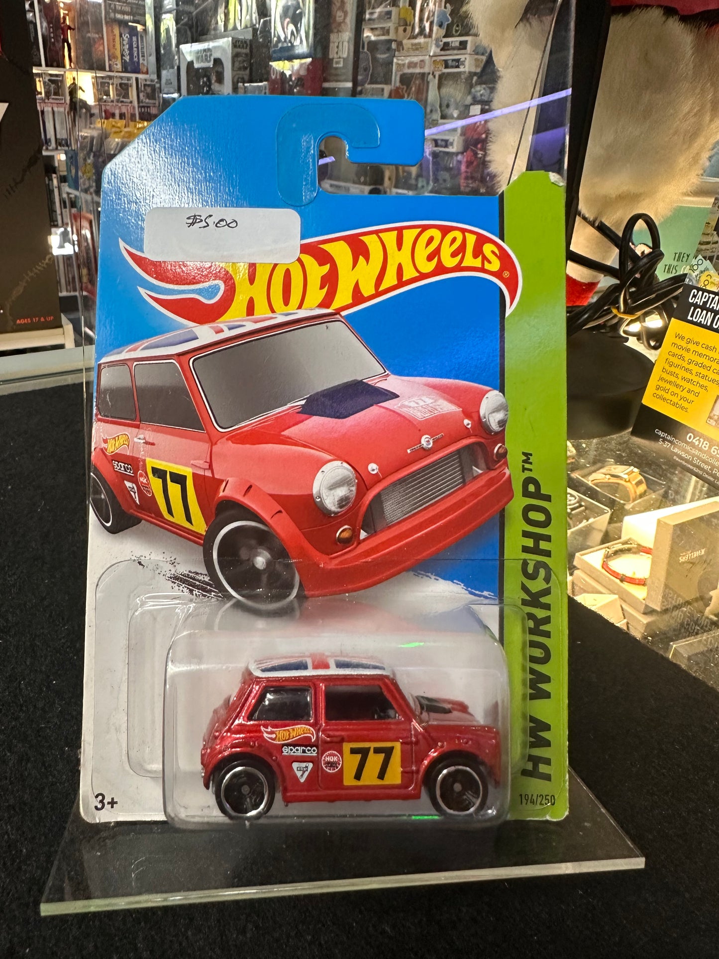 Hot Wheels Morris Mini HW Workshop #194/250 L94