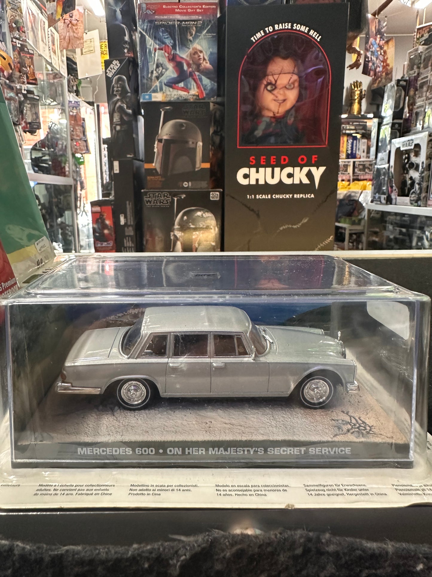 James Bond 007 Die Cast Car - Mercedes 600 - On Her Majesty's Secret Service