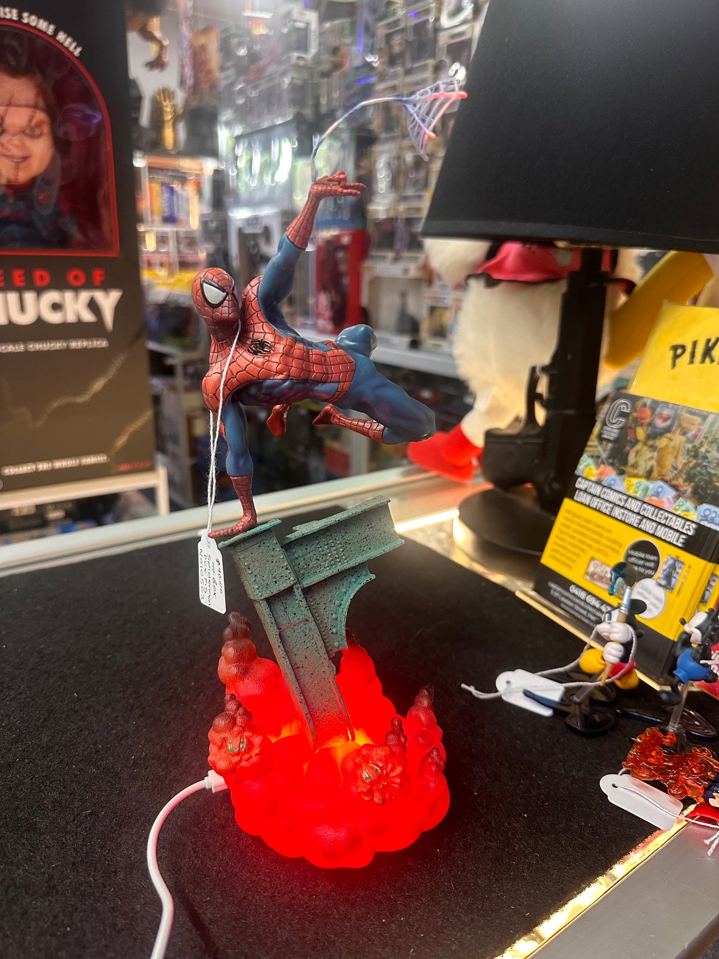 Spiderman Light-up PCV Figure