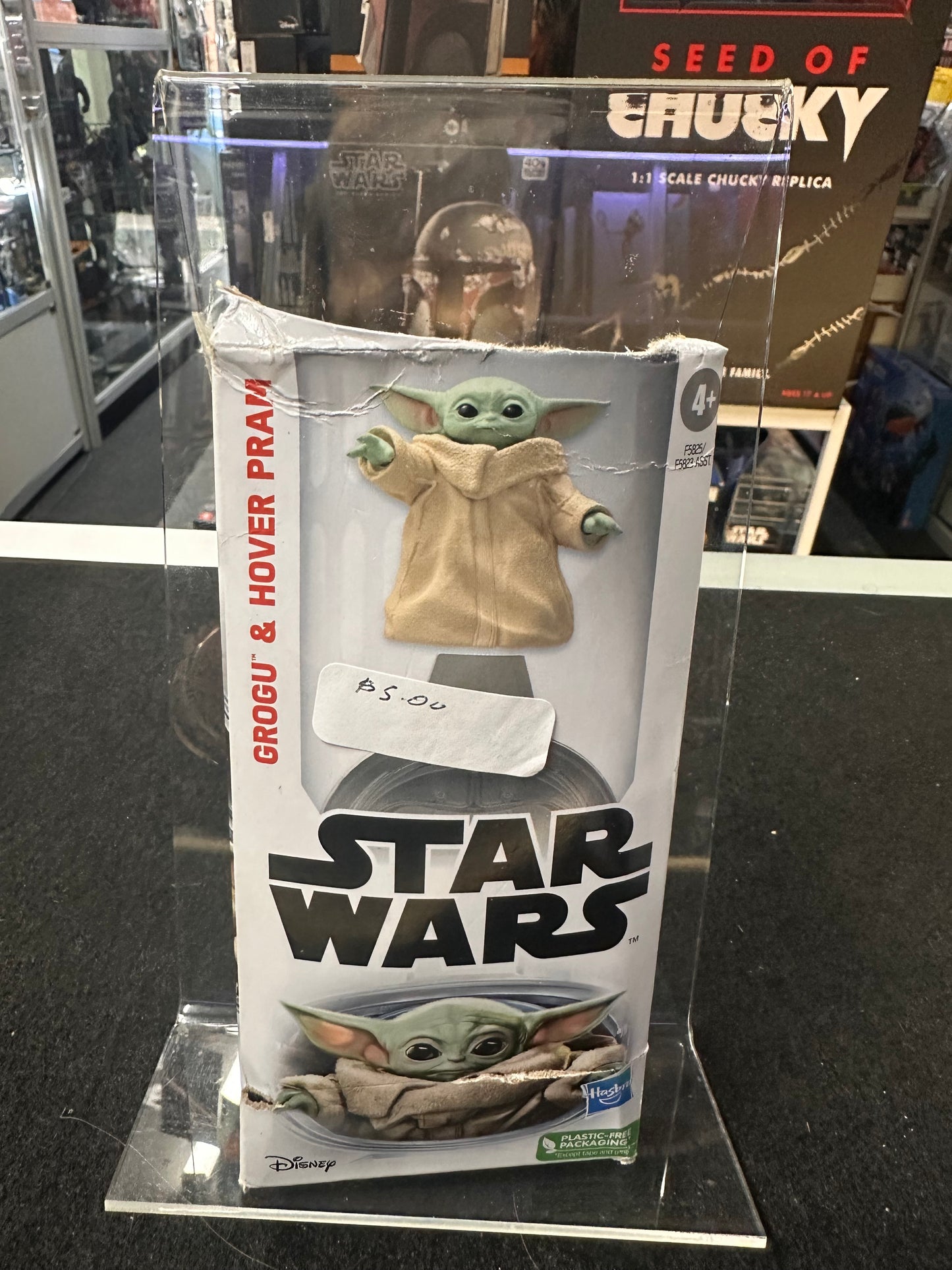 Star Wars E7 Series 6inch Action Figure GROGU & HOVER PRAM
