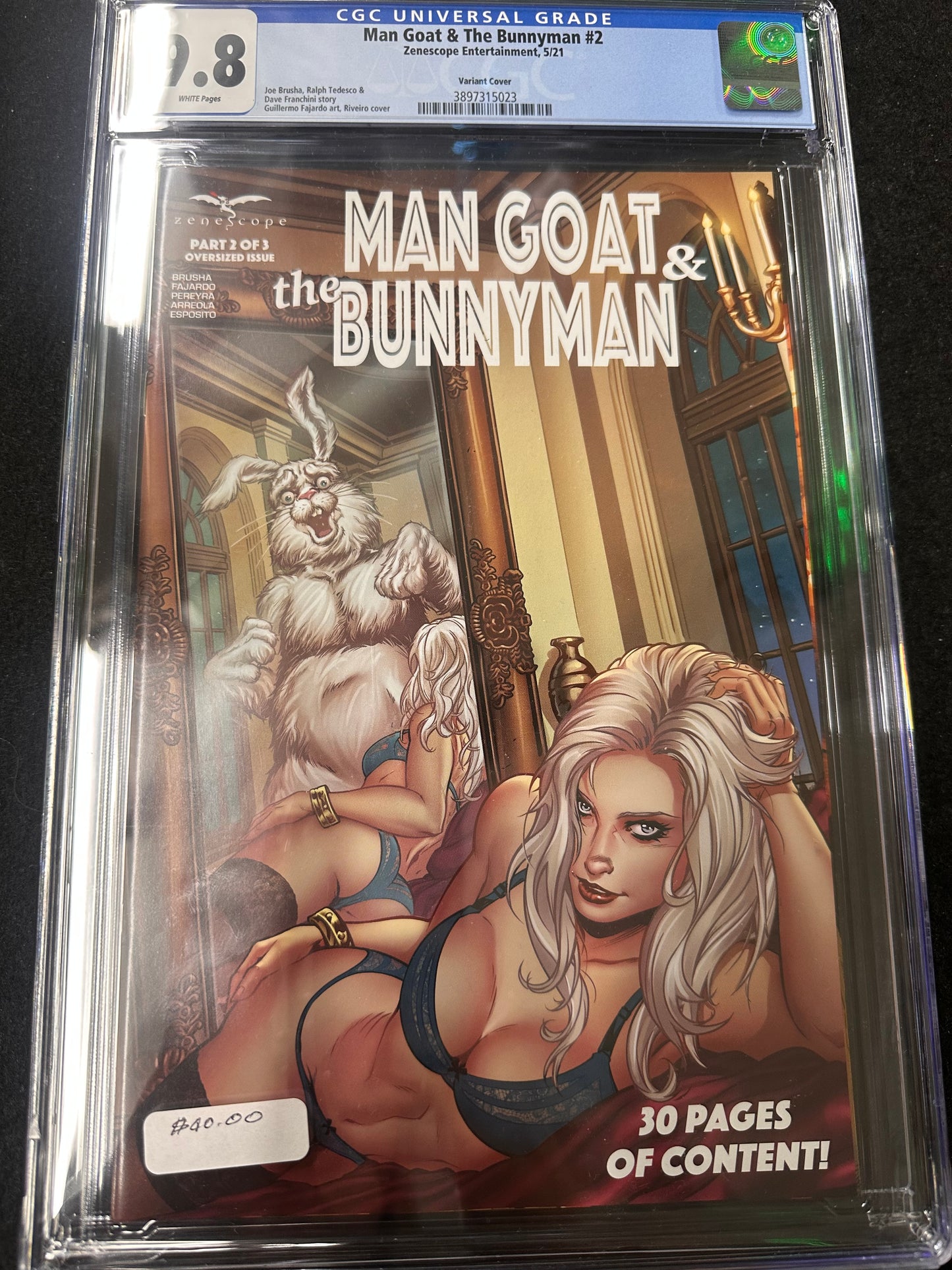 Man Goat and The Bunnyman #2 - 2021 - CGC 9.8