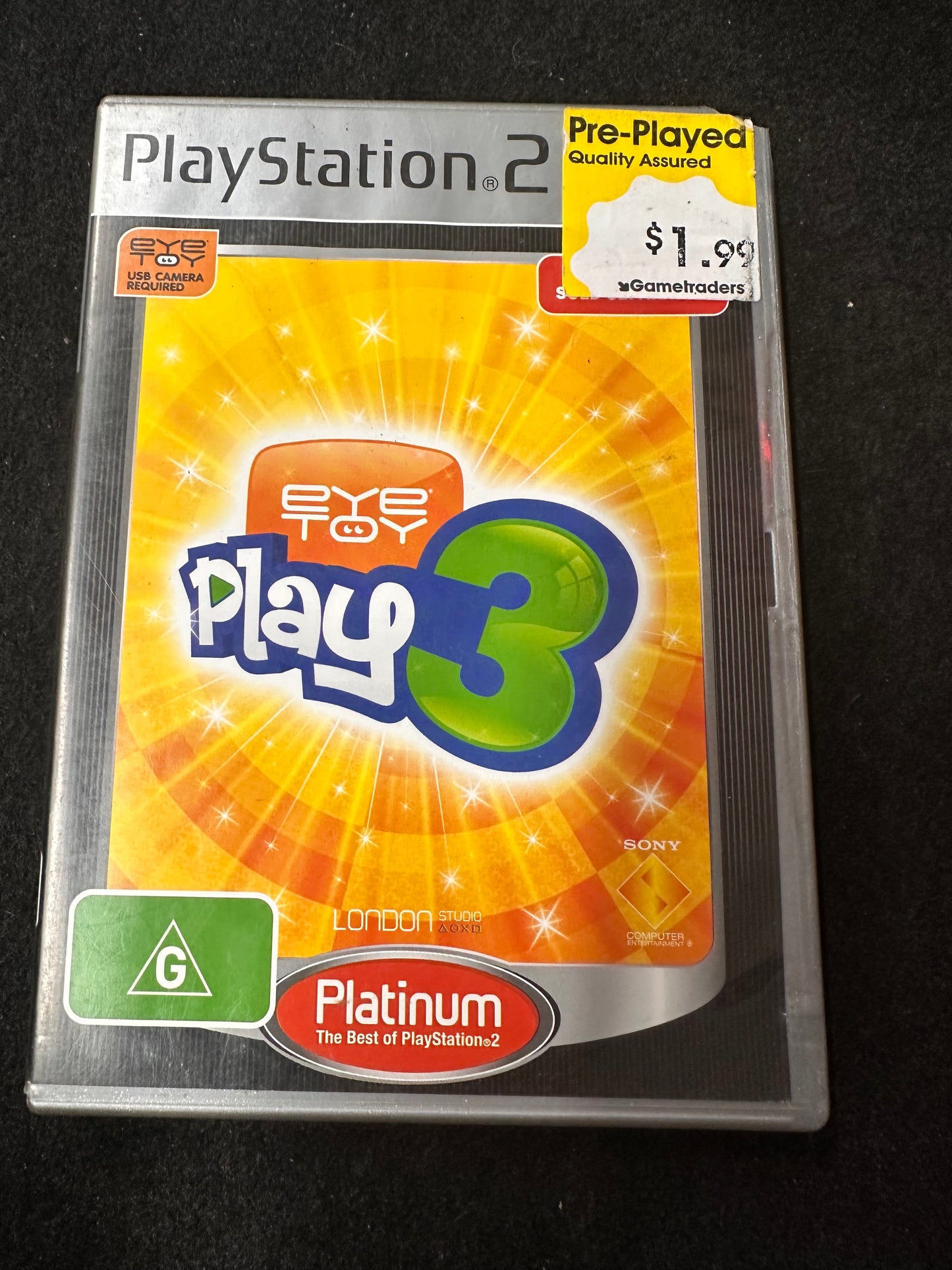 PLAYSTATION 2 EYE TOY PLAY3