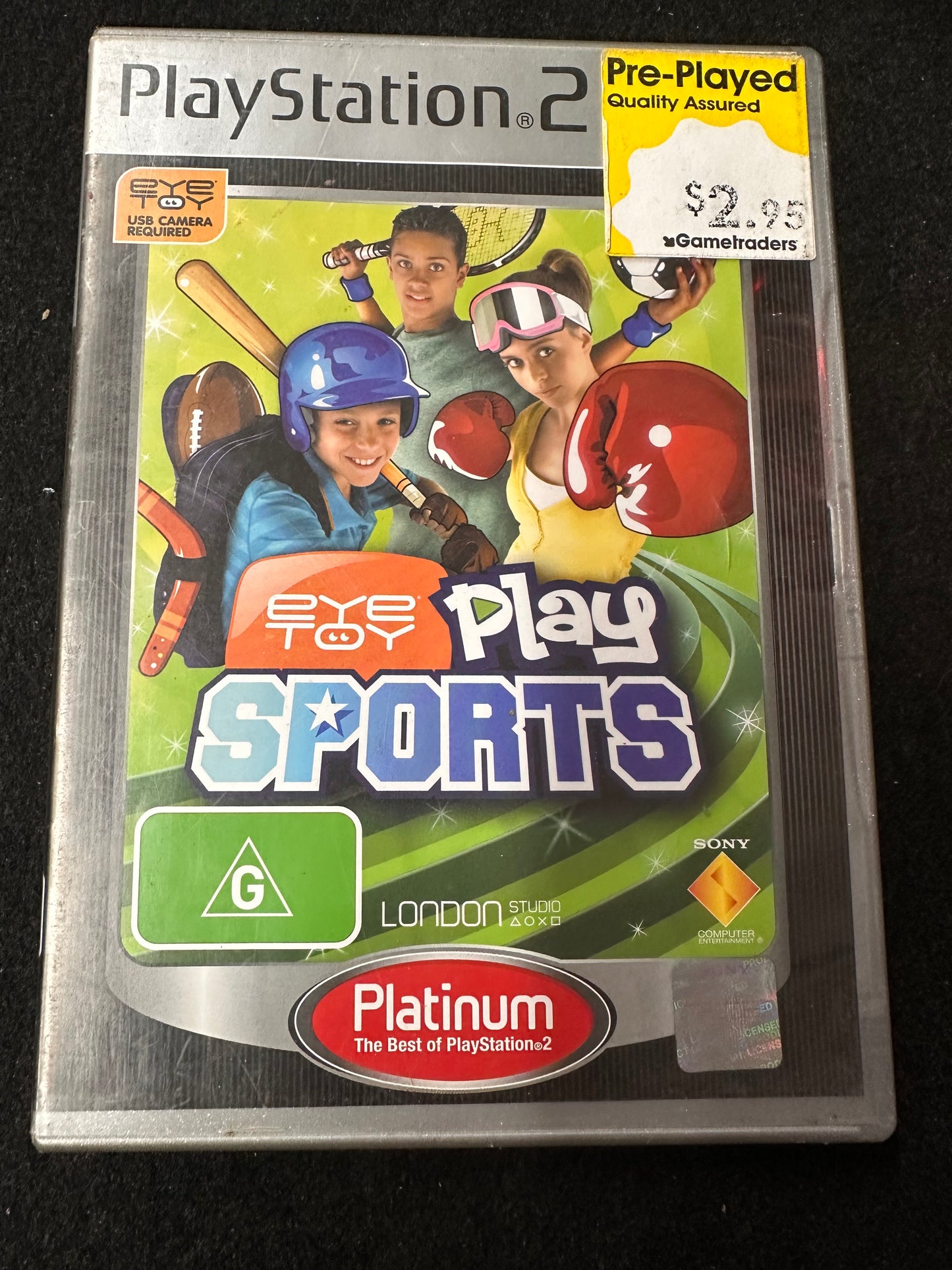 PLAYSTATION 2 EYE TOY PLAY SPORTS