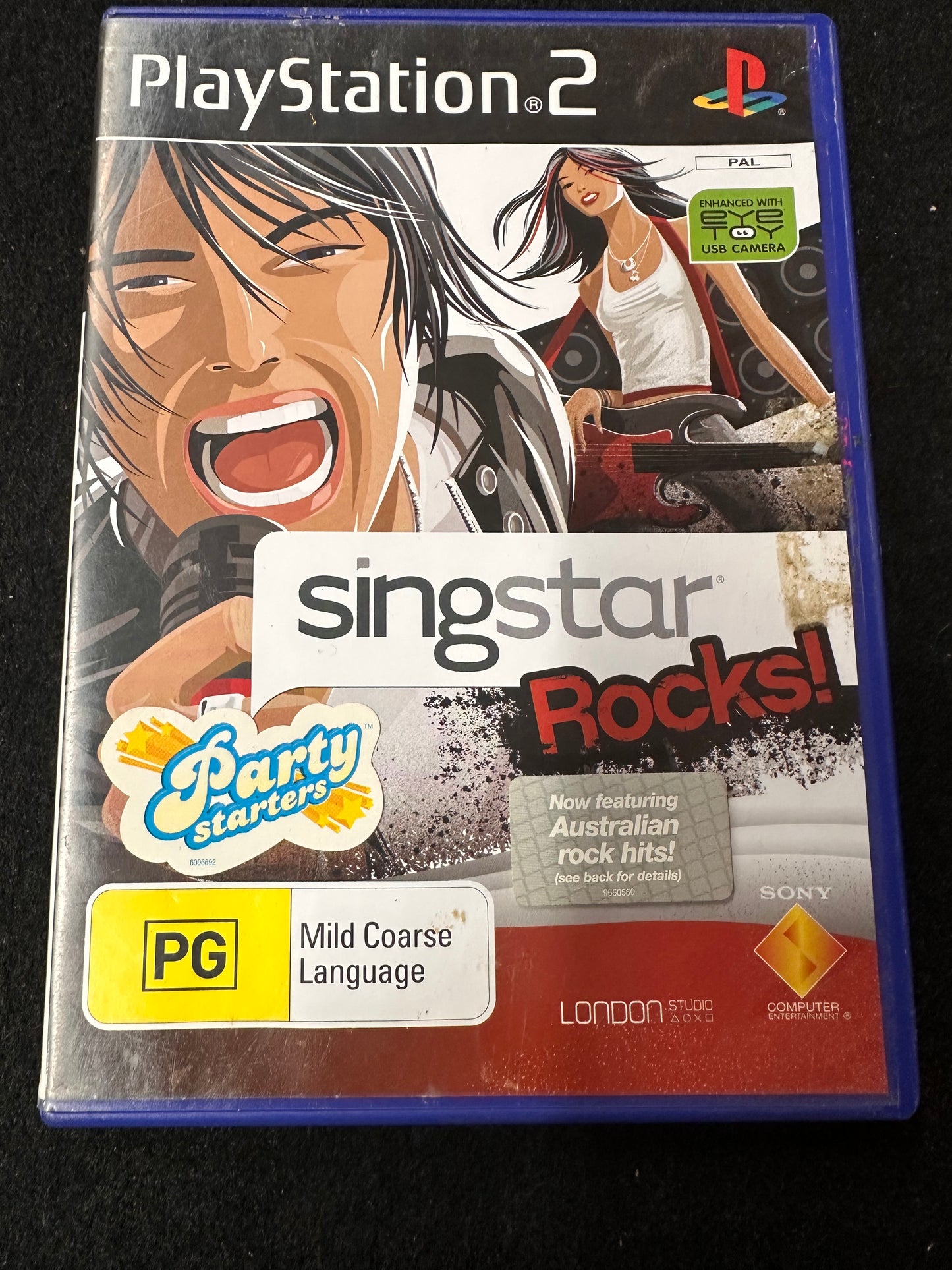 PLAYSTATION 2 SINGSTAR ROCKS