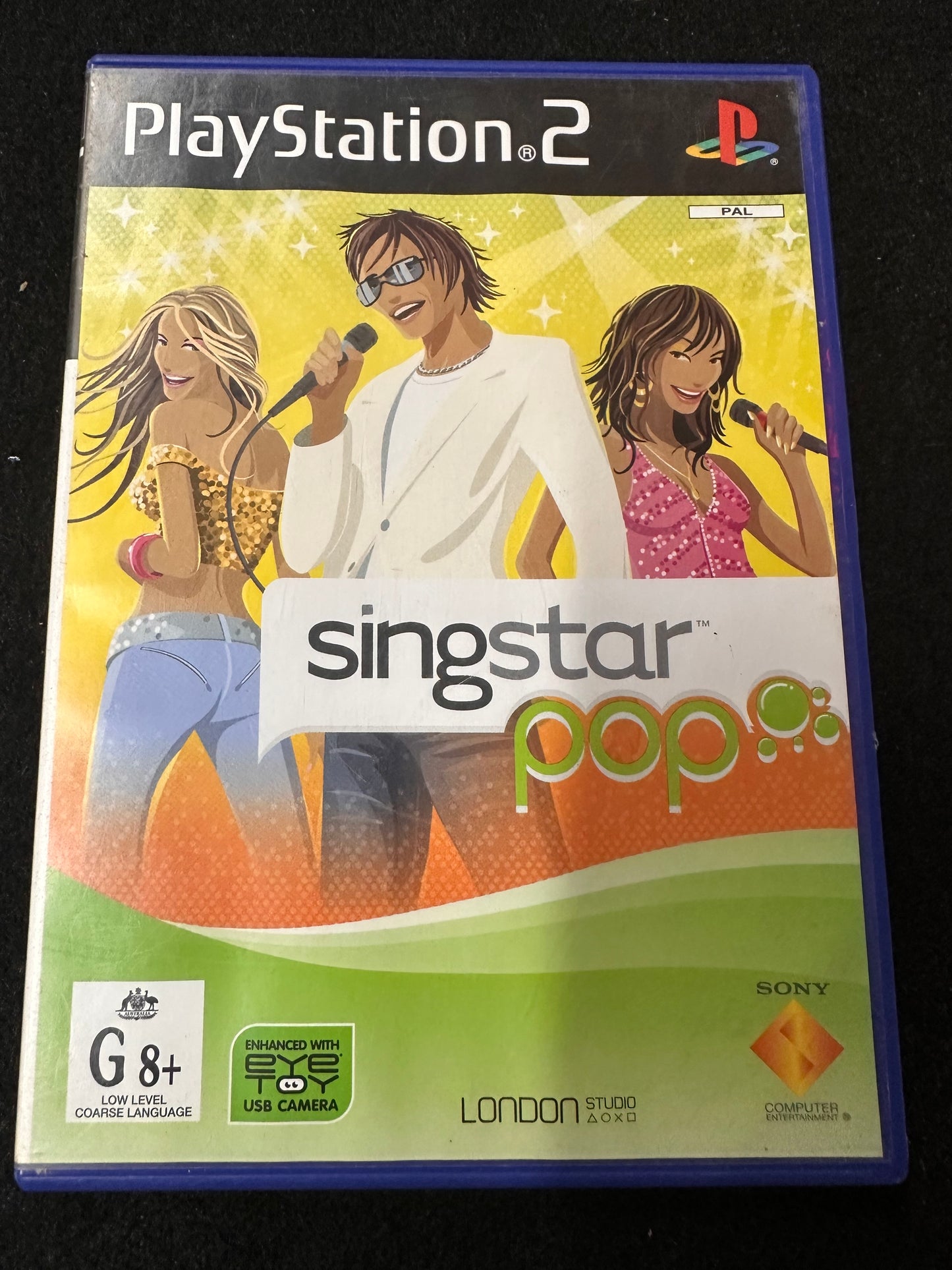 PLAYSTATION 2 SINGSTAR POP