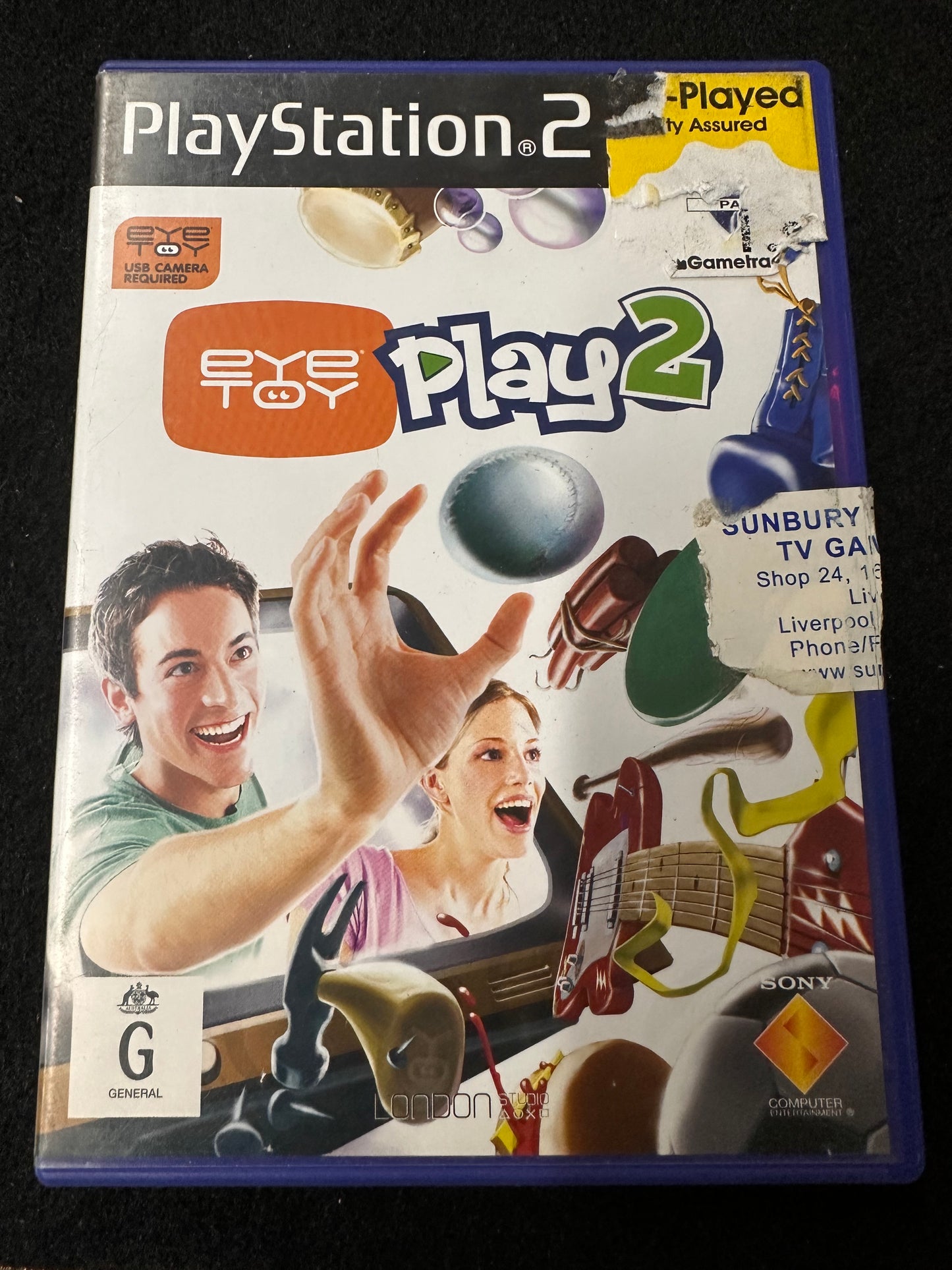 PLAYSTATION 2 EYE TOY PLAY 2