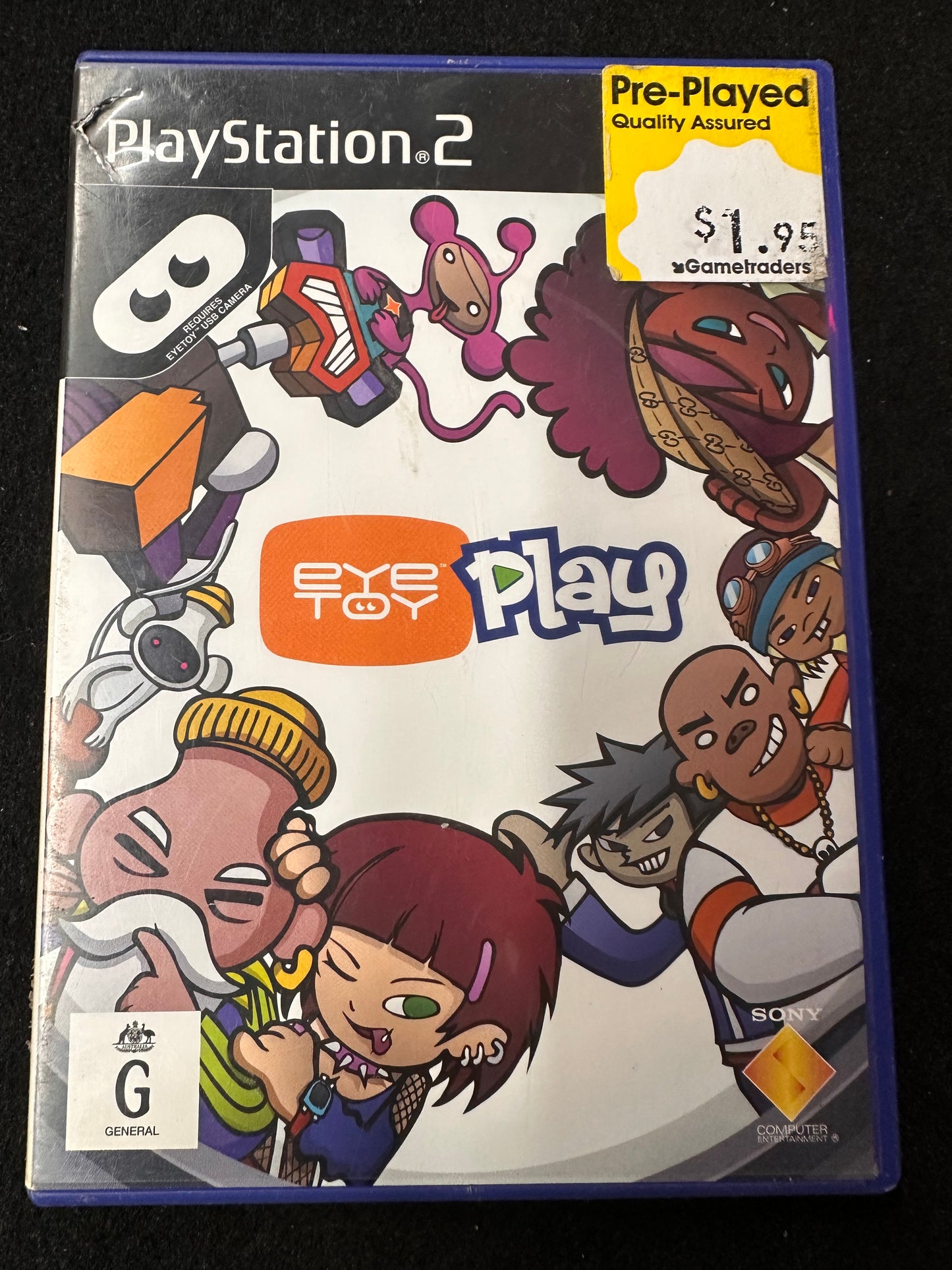 PLAYSTATION 2 EYE TOY PLAY