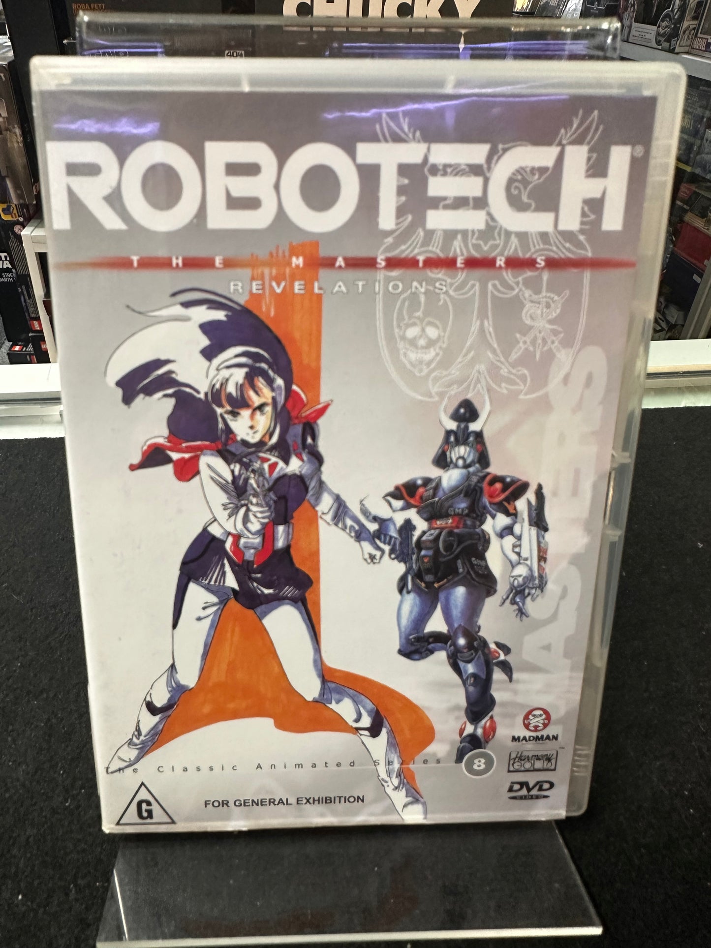 ROBOTECH THE MASTERS REVELATIONS DVD