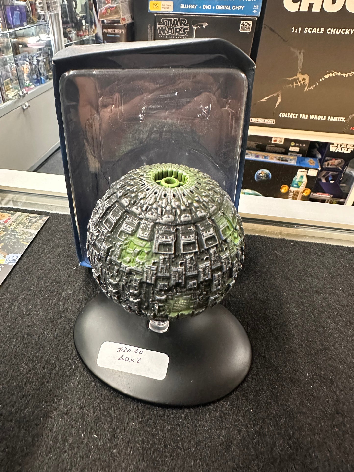 STAR TREK COLLECTORS MODEL BORG SPHERE