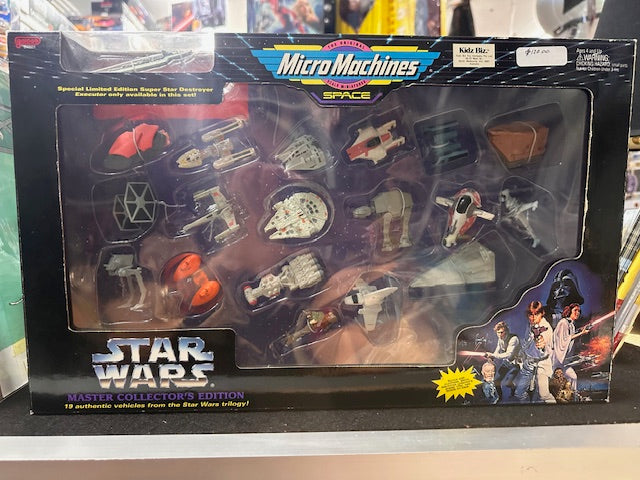 STAR WARS MICRO MACHINES SPACE MASTER COLLECTION EDITION
