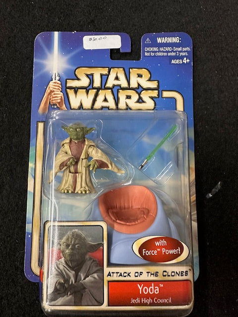 Star Wars Episode II Attack of the Clones Yoda High Council Action Figure