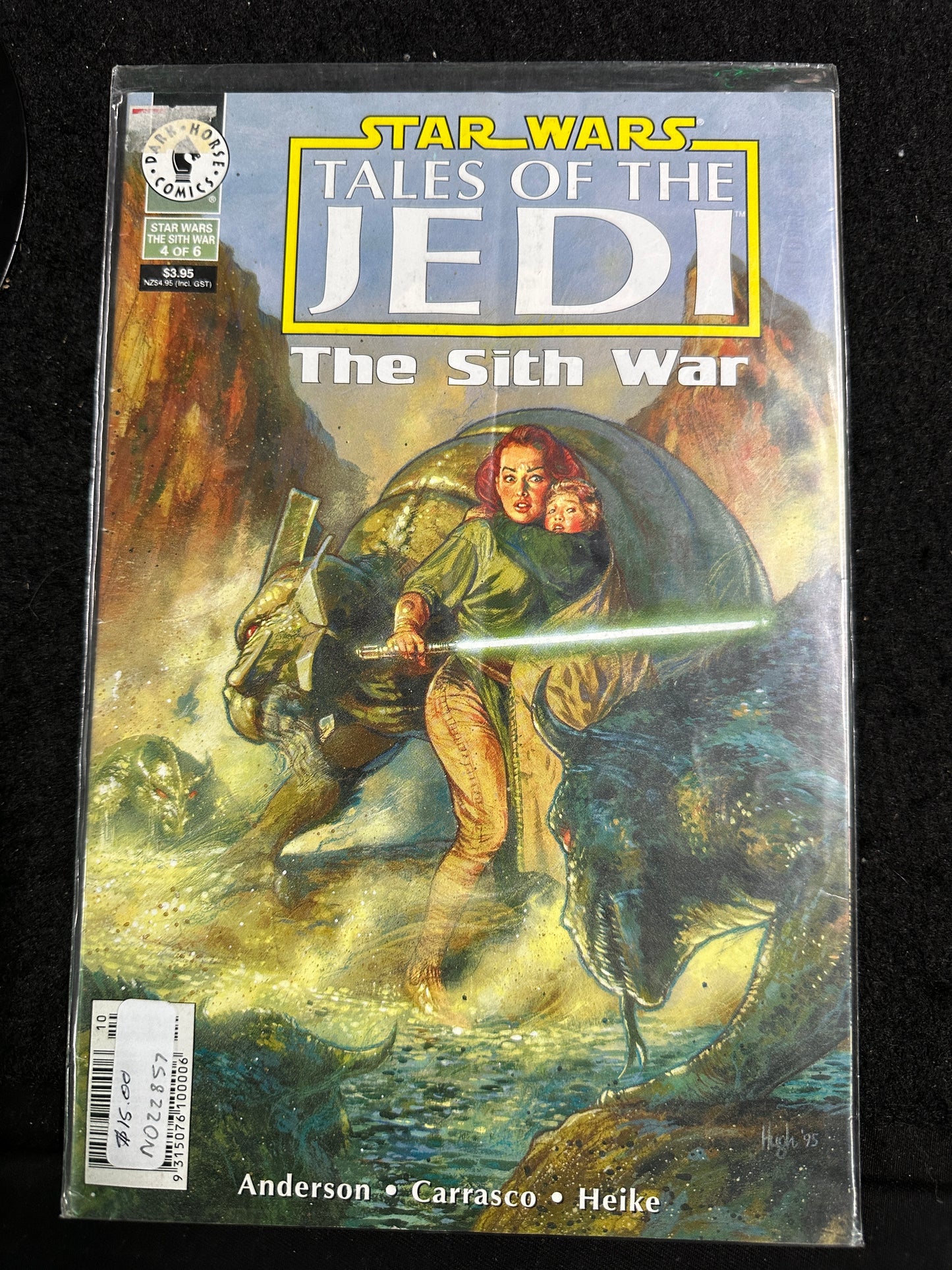 Star Wars Tales Of The Jedi The Sith War 4 Of 6 Dark Horse Comics 1995