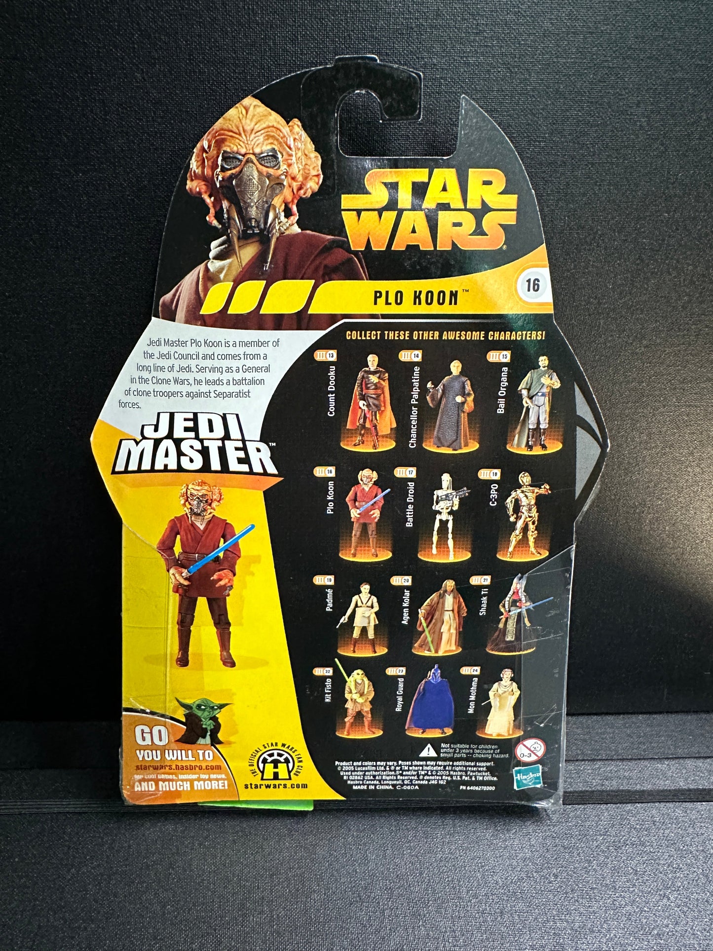 Plo Koon | 2005 Hasbro Star Wars Revenge of the Sith 3.75" Figure Hasbro