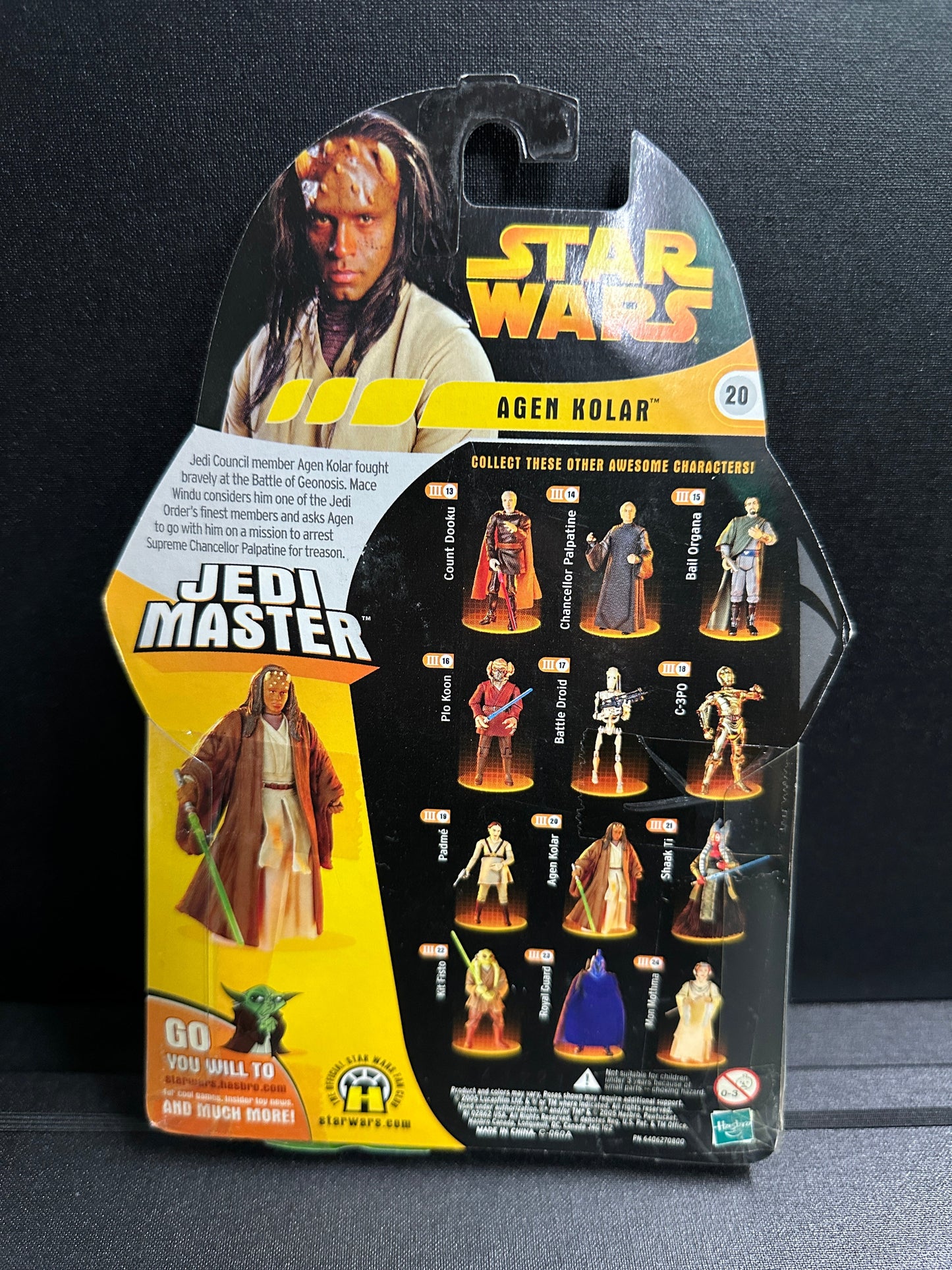Agen Kolar | 2005 Hasbro Star Wars Revenge of the Sith 3.75" Figure Hasbro