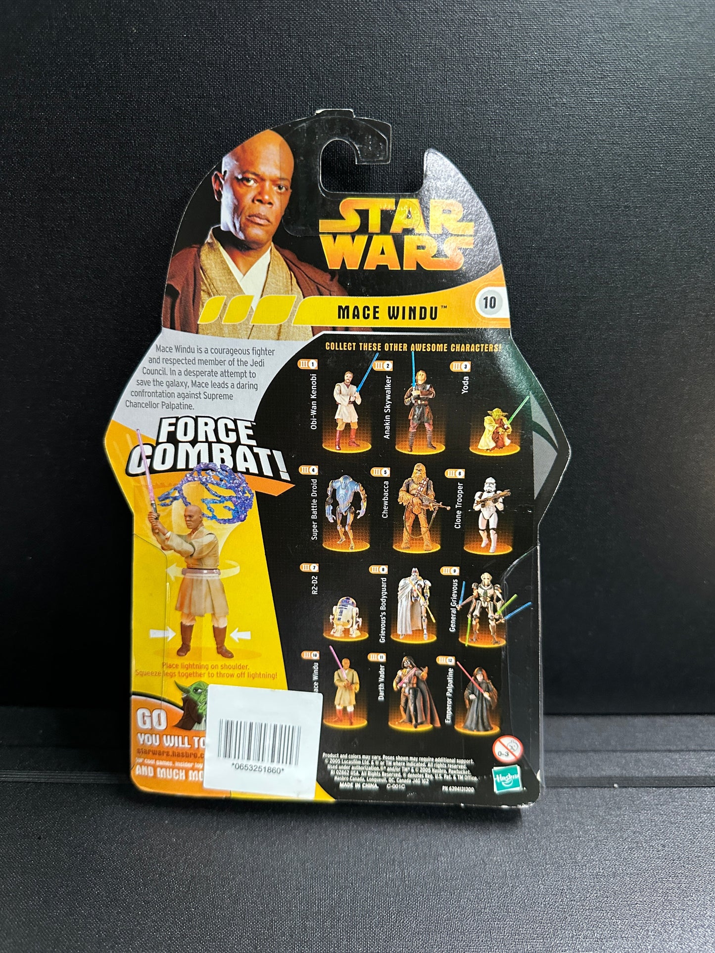 Mace Windu | 2005 Hasbro Star Wars Revenge of the Sith 3.75" Figure Hasbro