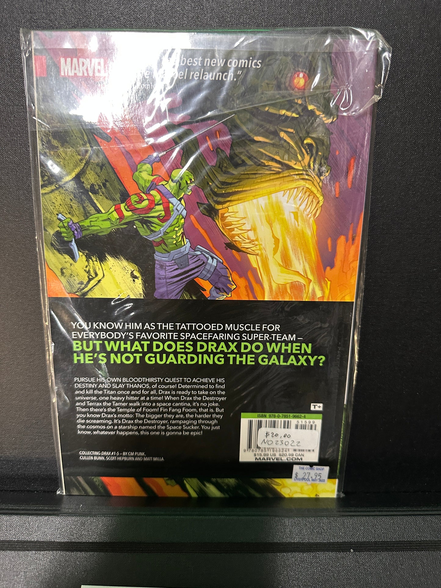 Marvel Comics: Drax - The Galaxy's Best Detective Graphic Novel Captain Comics and Collectables Pty Ltd