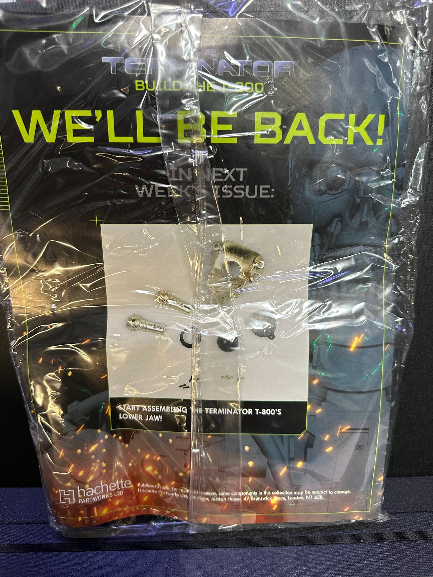 The Terminator: Build the T-800 Kit Magazine #4 and Parts | Hachette Partworks