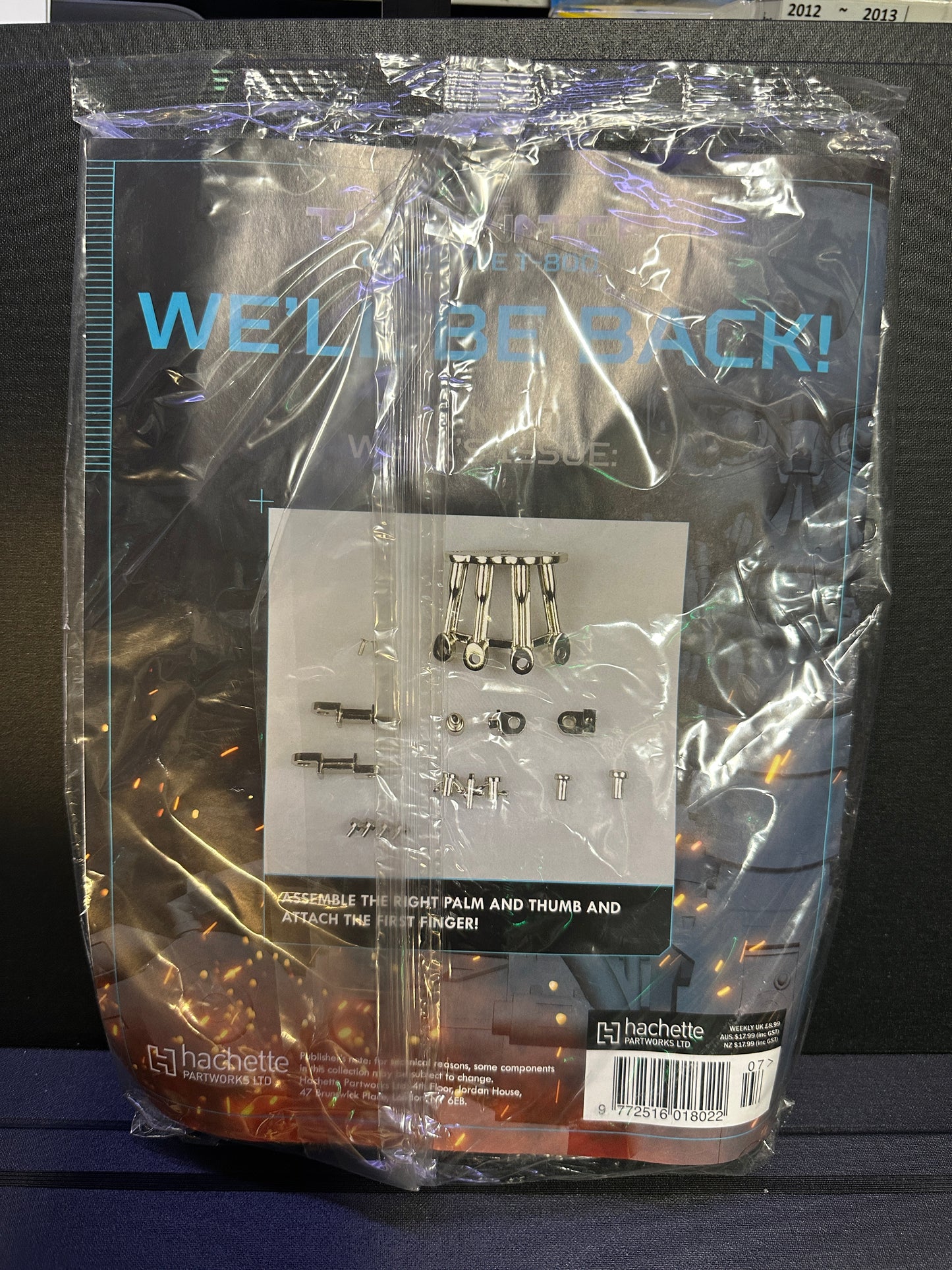 The Terminator: Build the T-800 Kit Magazine #7 and Parts | Hachette Partworks