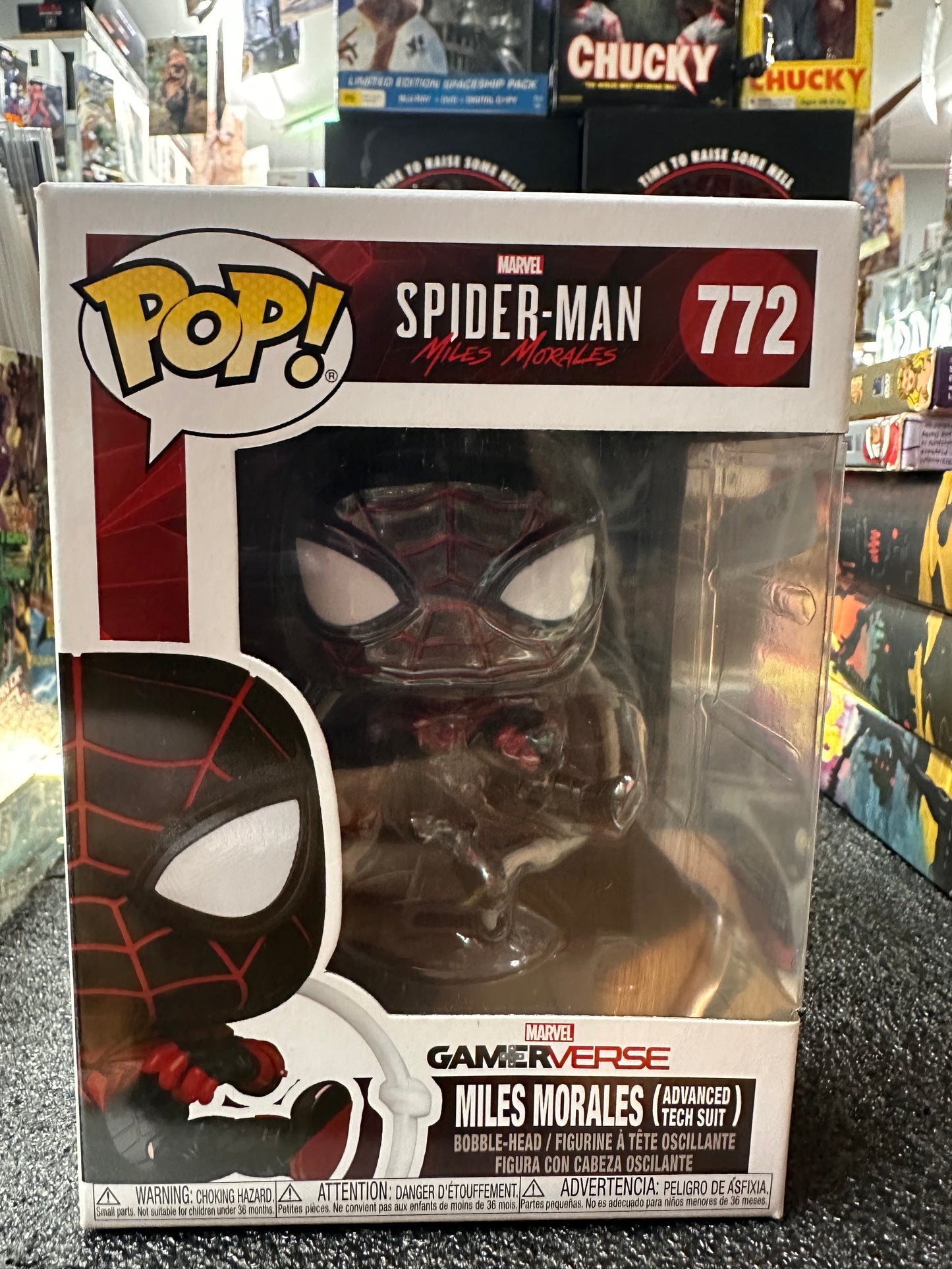 FUNKO MARVEL SPIDER-MAN MILES MORALES #772