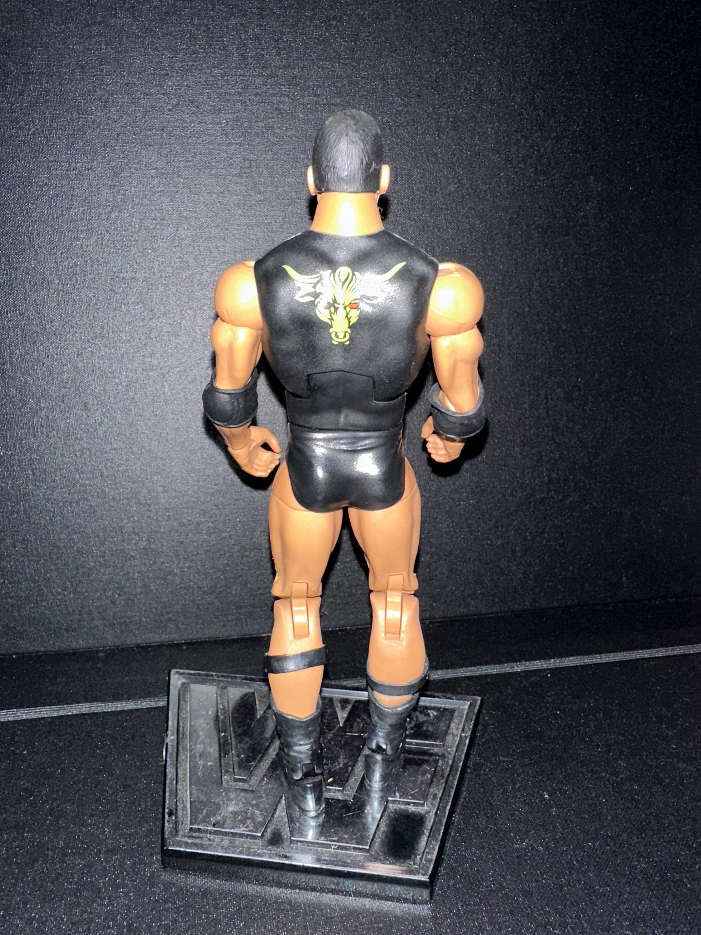 WWE The Rock Dwayne Johnson Ghostbusters Wrestling Action Figure (loose)