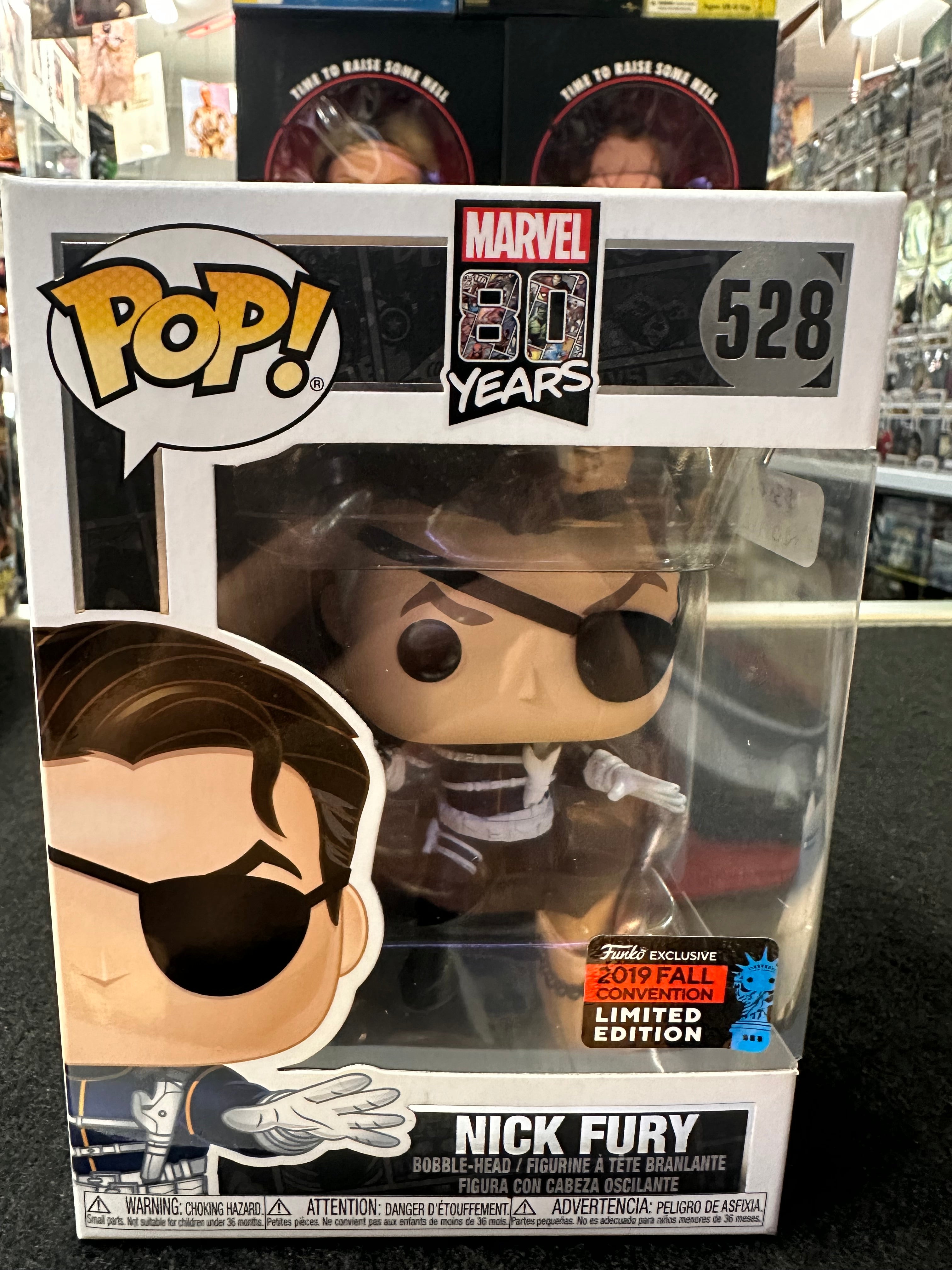 Funko Pop Marvel 80th Anniversary - Nick Fury First Appearance (Edizione UK Exclusive) - 2