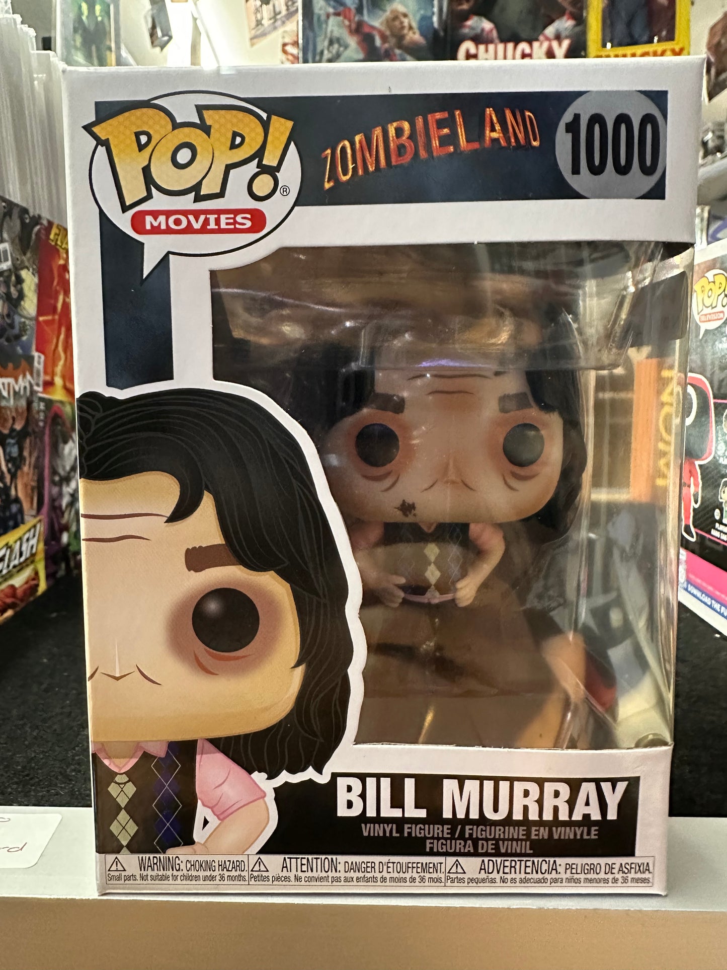 FUNKO POP ZOMBIELAND BILL MURRAY #1000