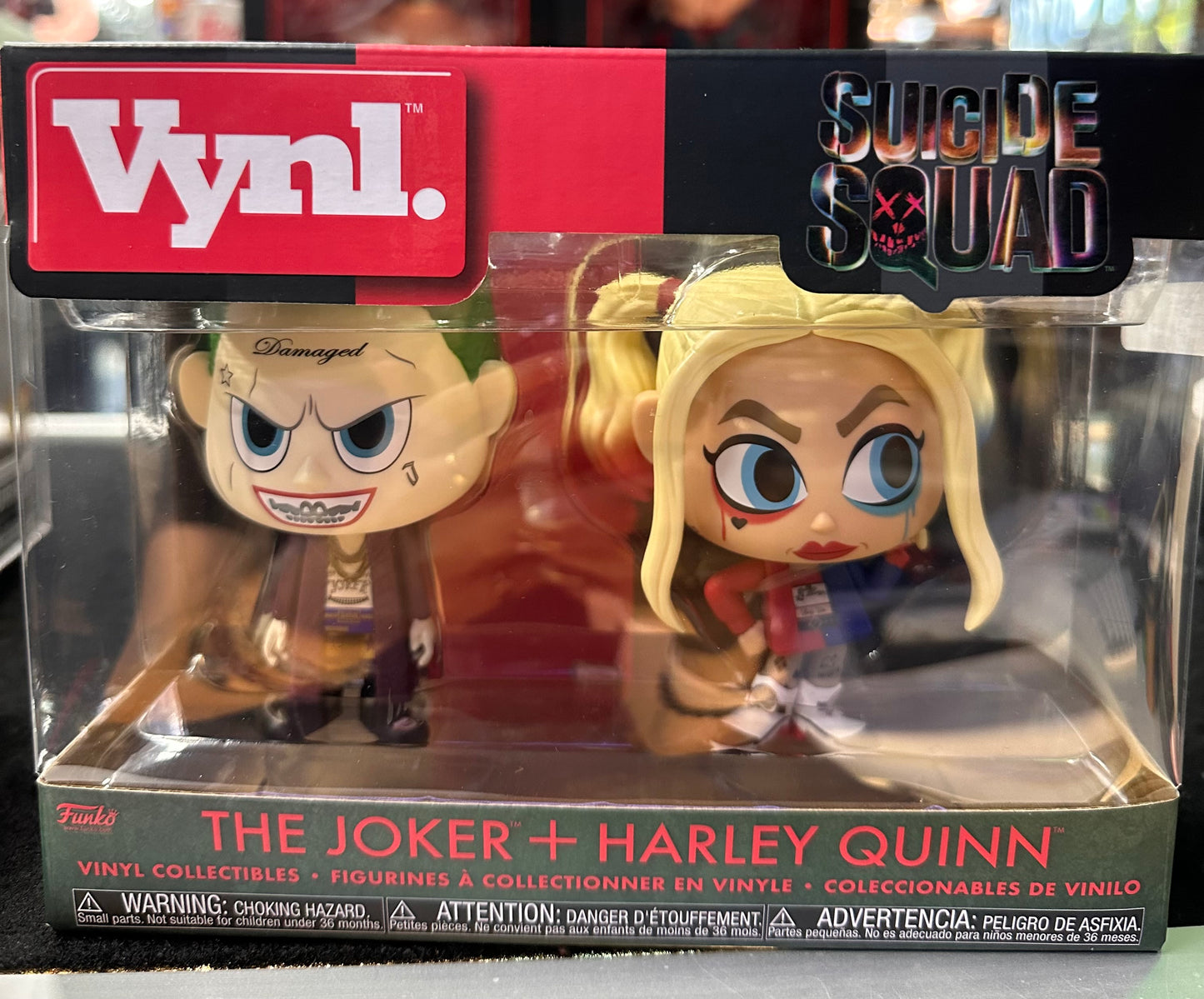 VYNL SUICIDE SQUAD THE JOKER + HARLEY QUINN