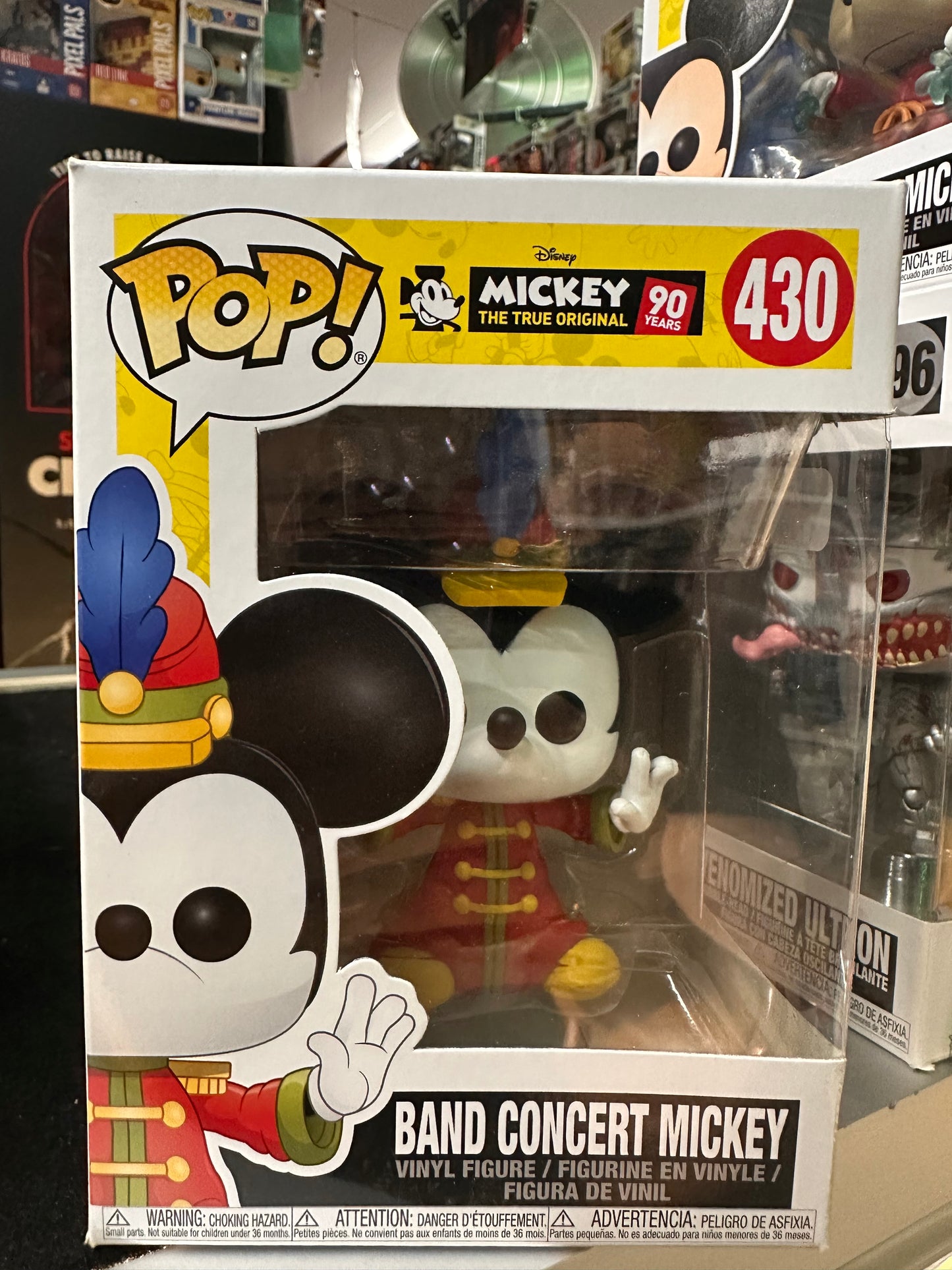 FUNKO POP DISNEY MICKEY THE TRUE ORIGINAL 90 YEARS BAND CONCERT MICKEY #430