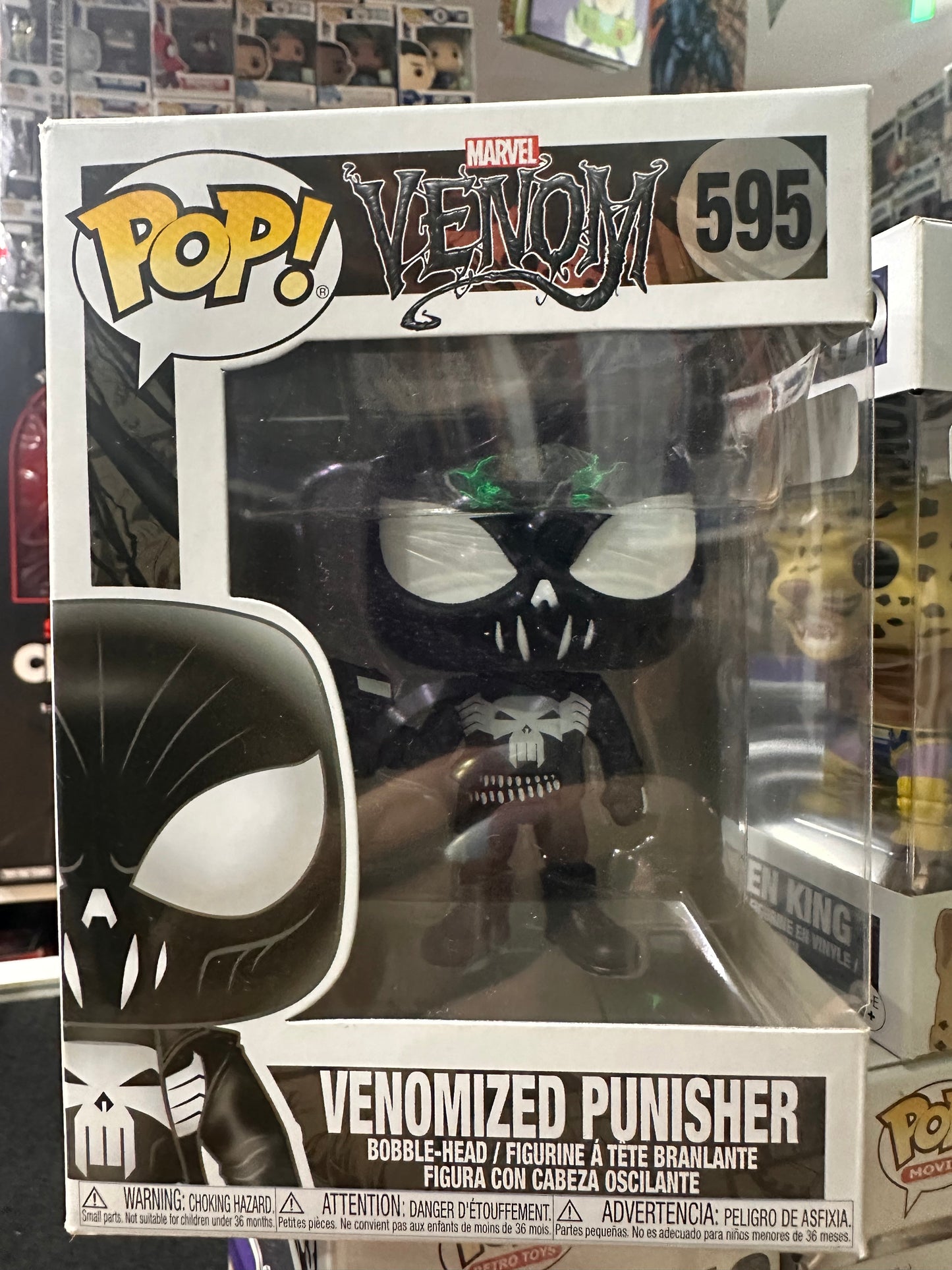 FUNKO POP MARVEL VENOM VENOMIZED PUNISHER #595