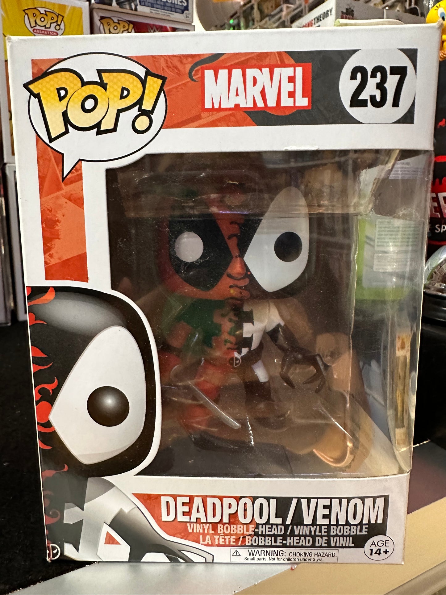 FUNKO POP MARVEL DEADPOOL/VENOM #237