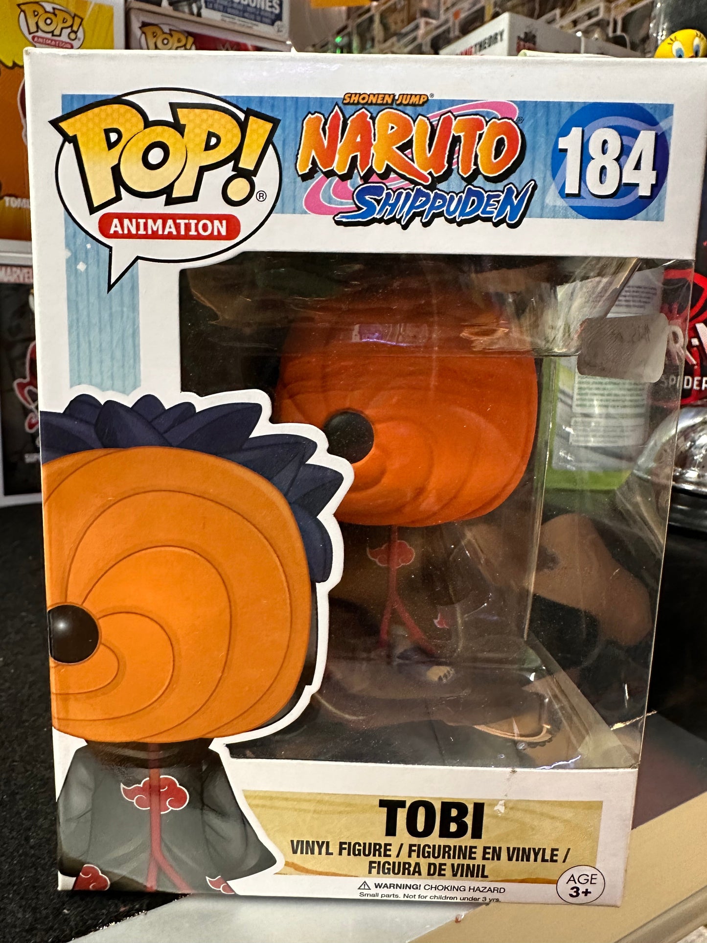 FUNKO POP NARUTO SHIPPUDEN TOBI #184