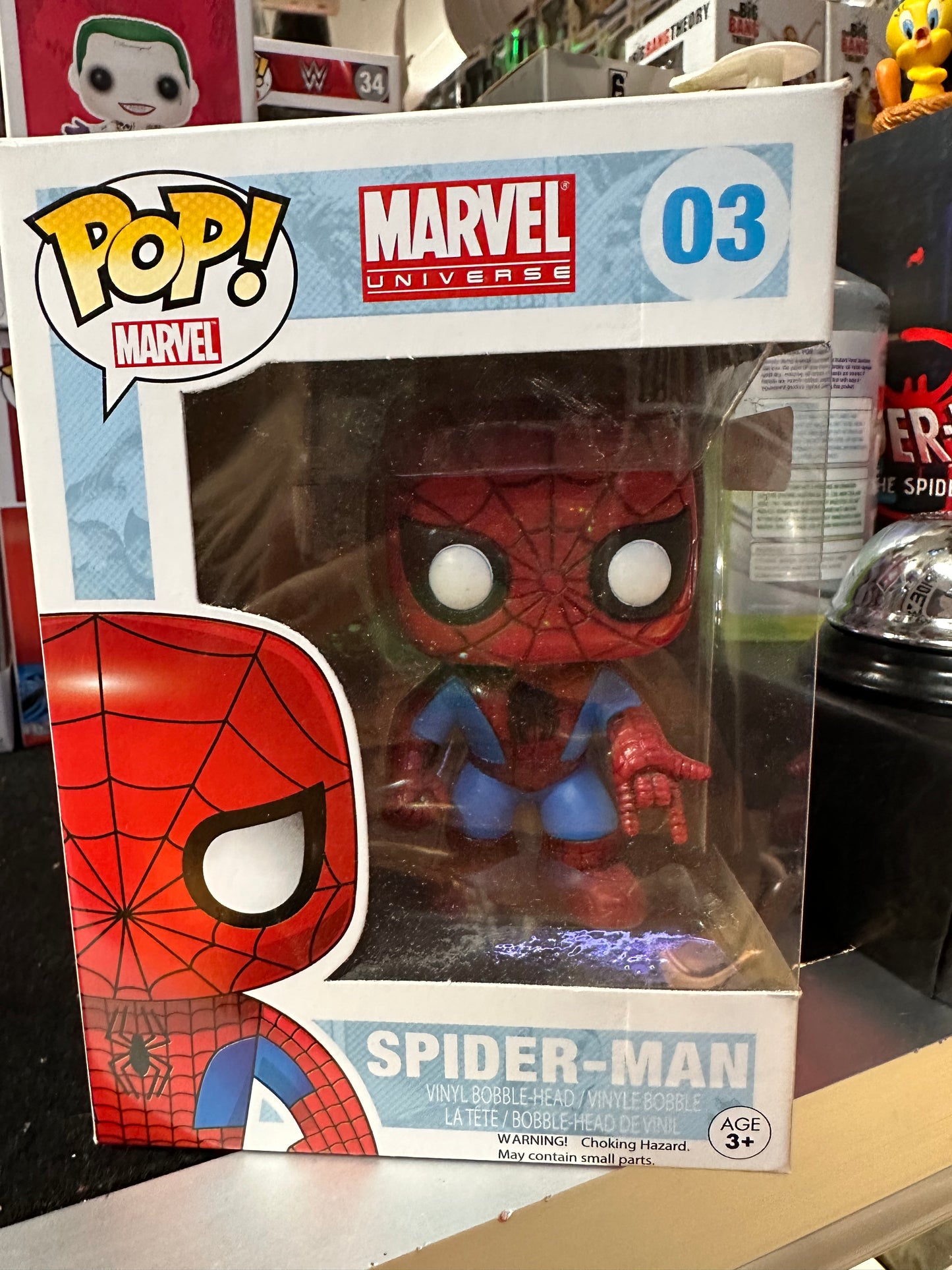 FUNKO POP MARVEL SPIDER-MAN #03