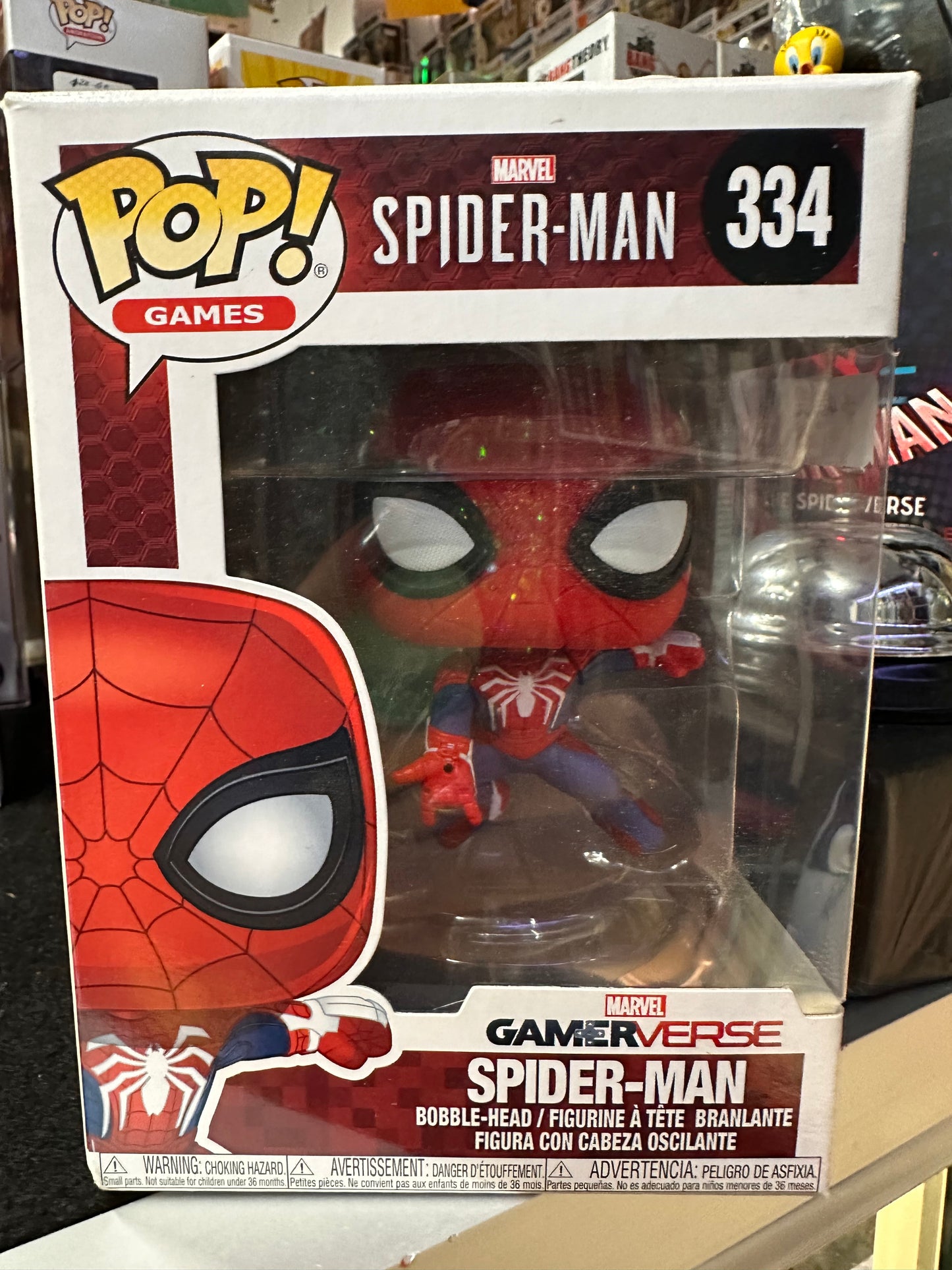 FUNKO POP MARVEL SPIDER-MAN #334