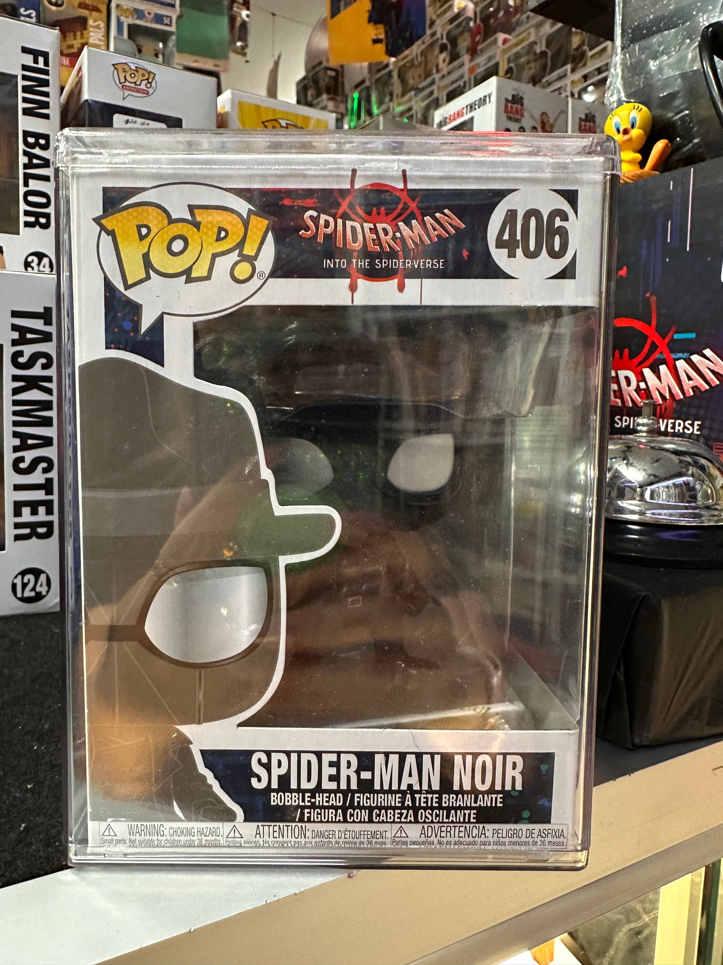 FUNKO POP MARVEL SPIDER-MAN NOIR #406