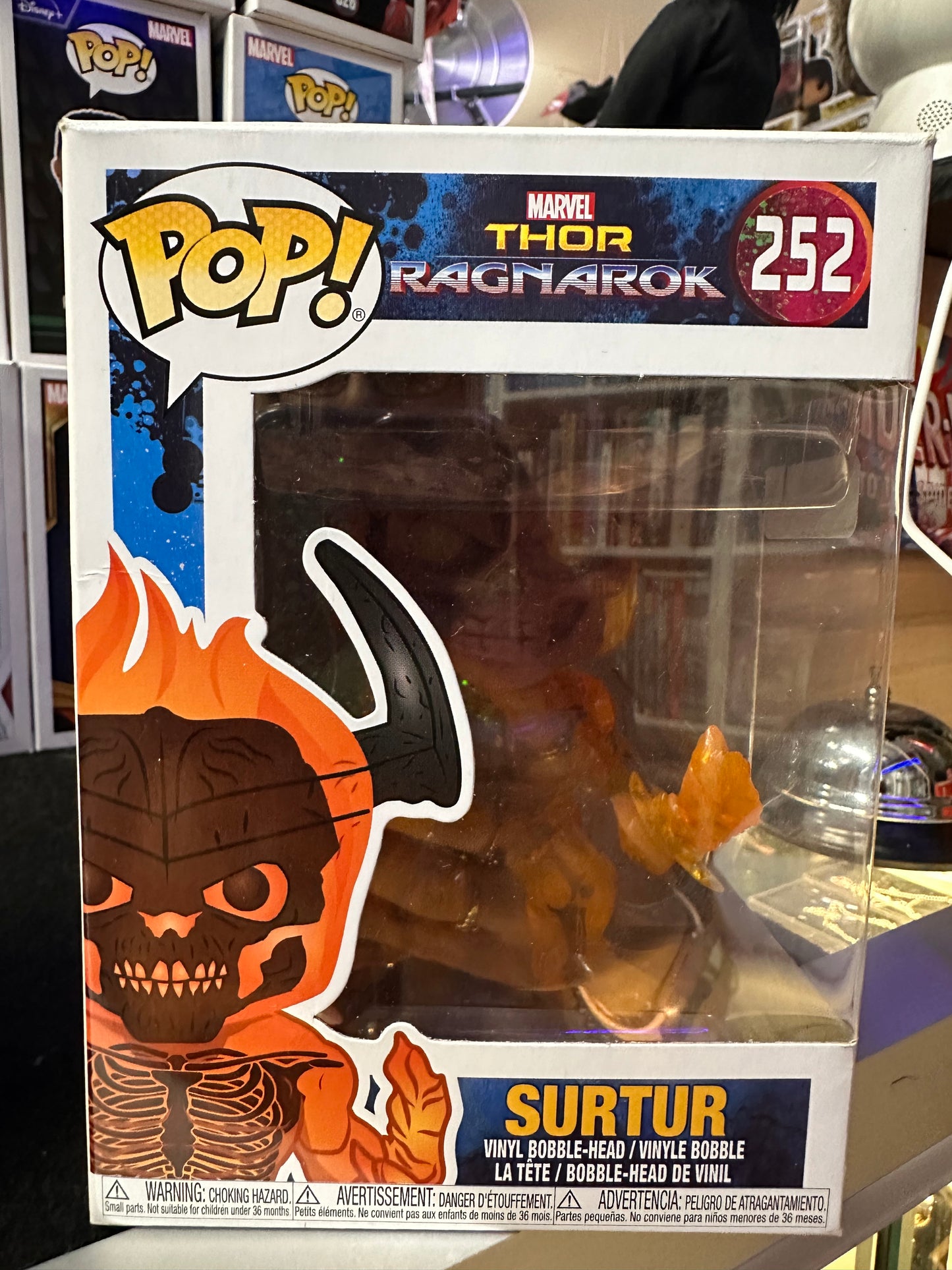 FUNKO POP MARVEL THOR RAGNAROK SURTUR #252