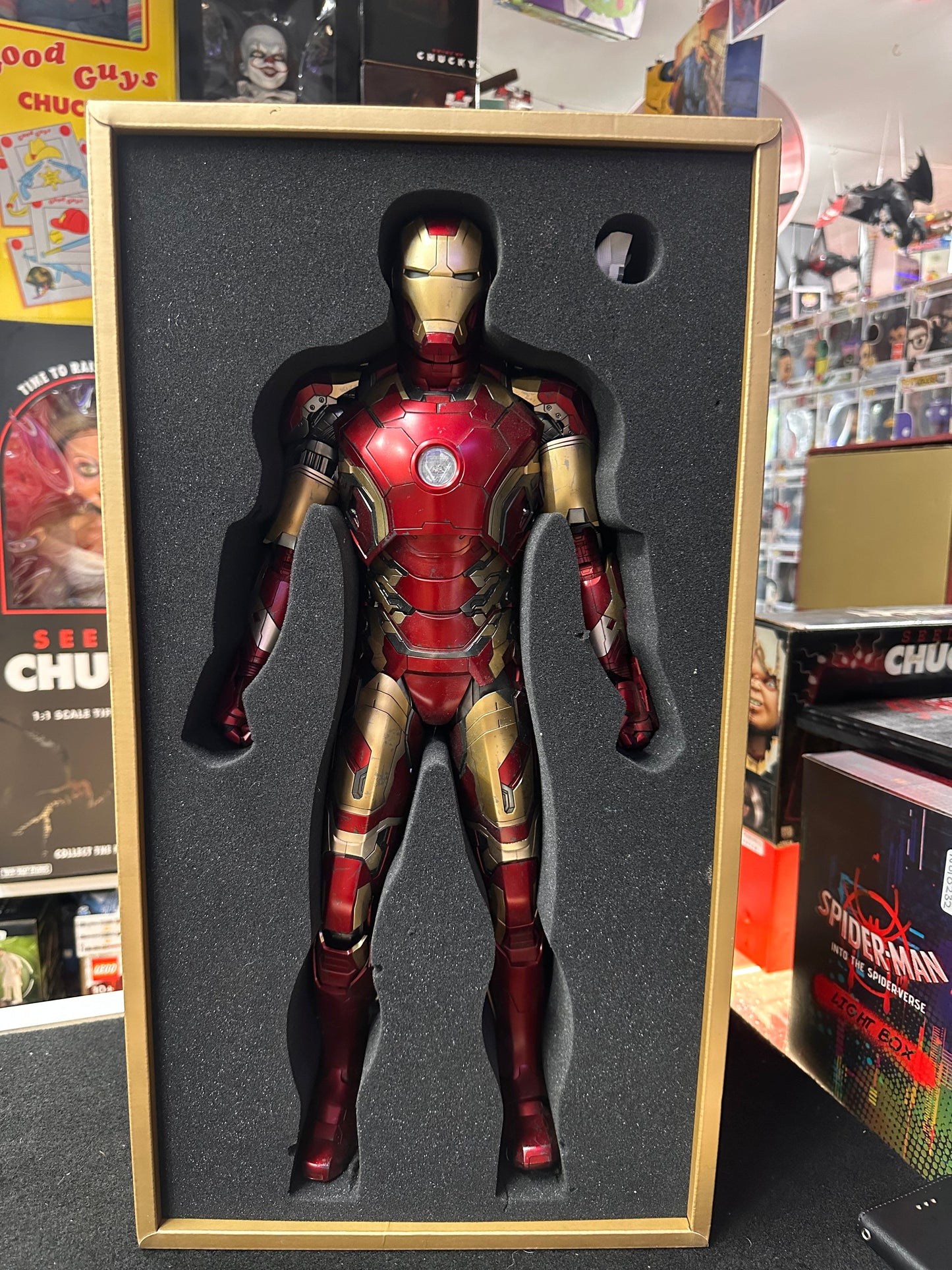 HOT TOYS IRON MAN MARVEL AVENGERS MARK XLV Captain Comics and Collectables Pty Ltd