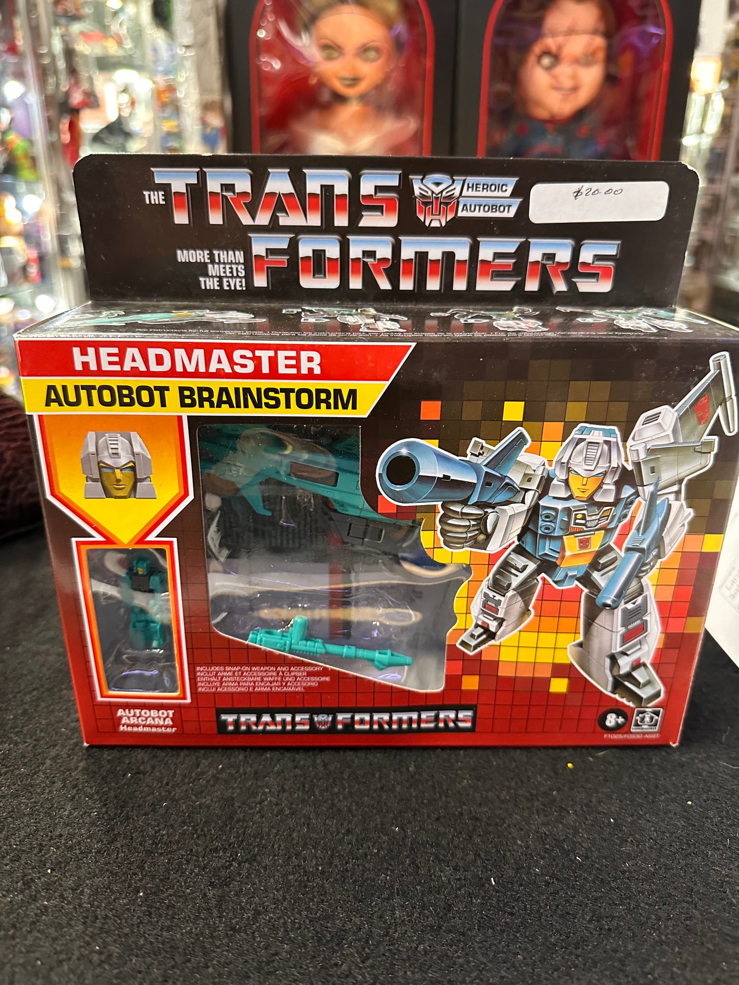 TRANSFORMERS HEADMASTER AUTOBOT BRAINSTORM ARCANA
