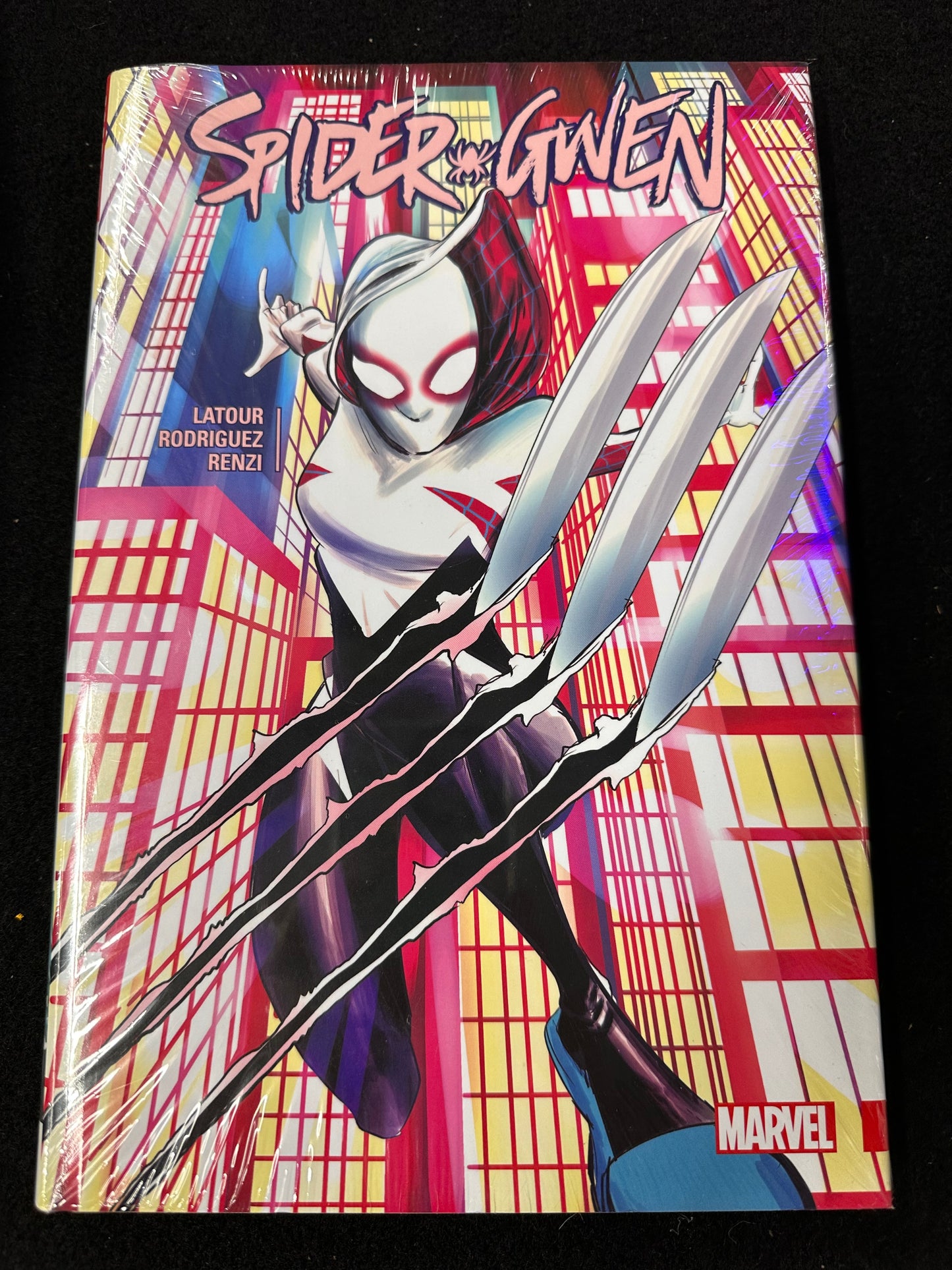 SPIDER GWEN A DATE WITH DESTINY AND THE DEVIL HARD COVER