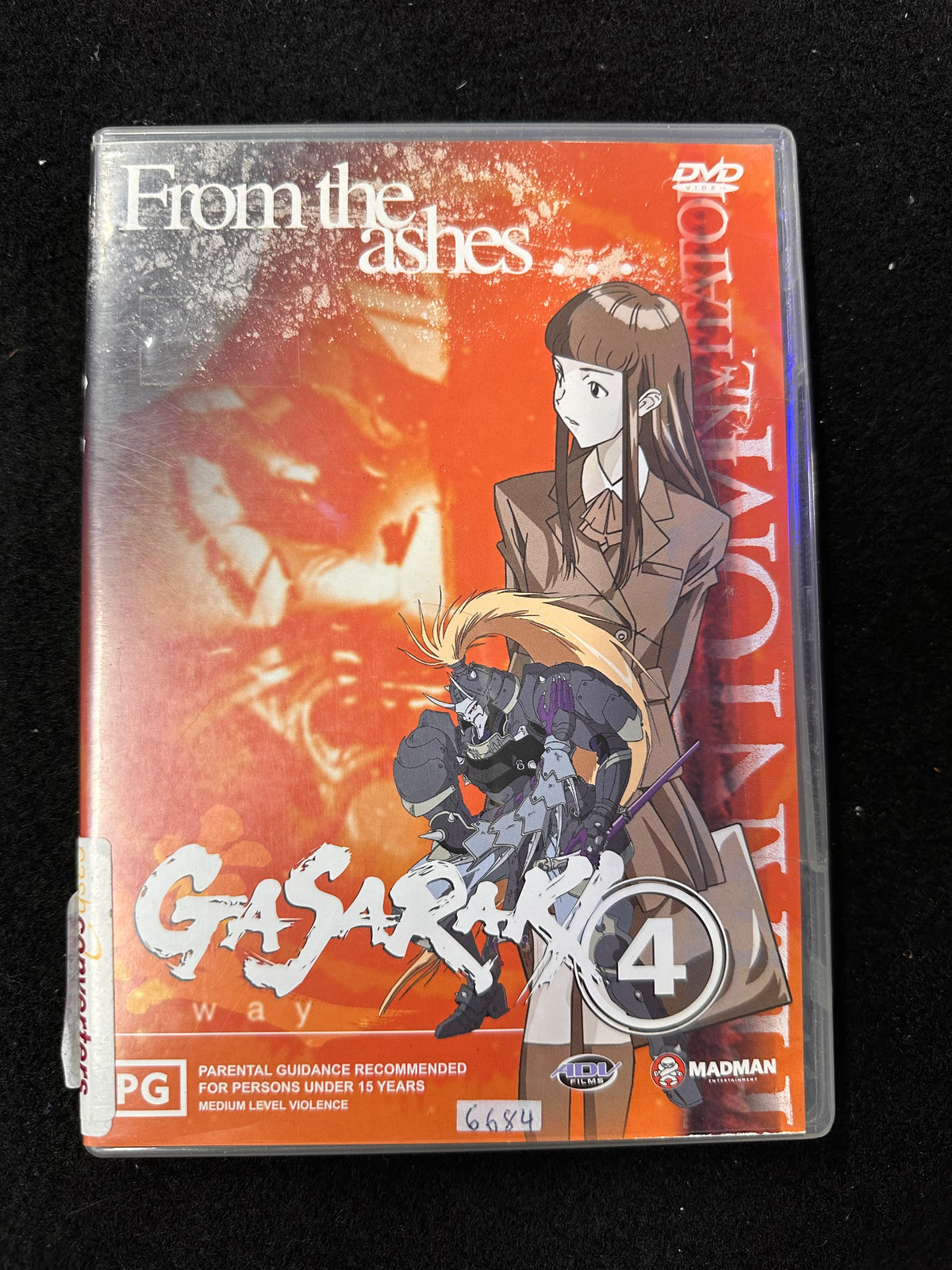 GASARAKI 4 FROM THE ASHES DVD