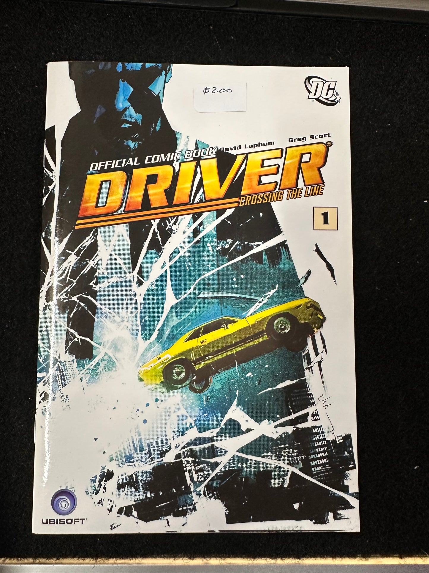 OFFICIAL COMIC BOOK DRIVER CROSSING THE LINE