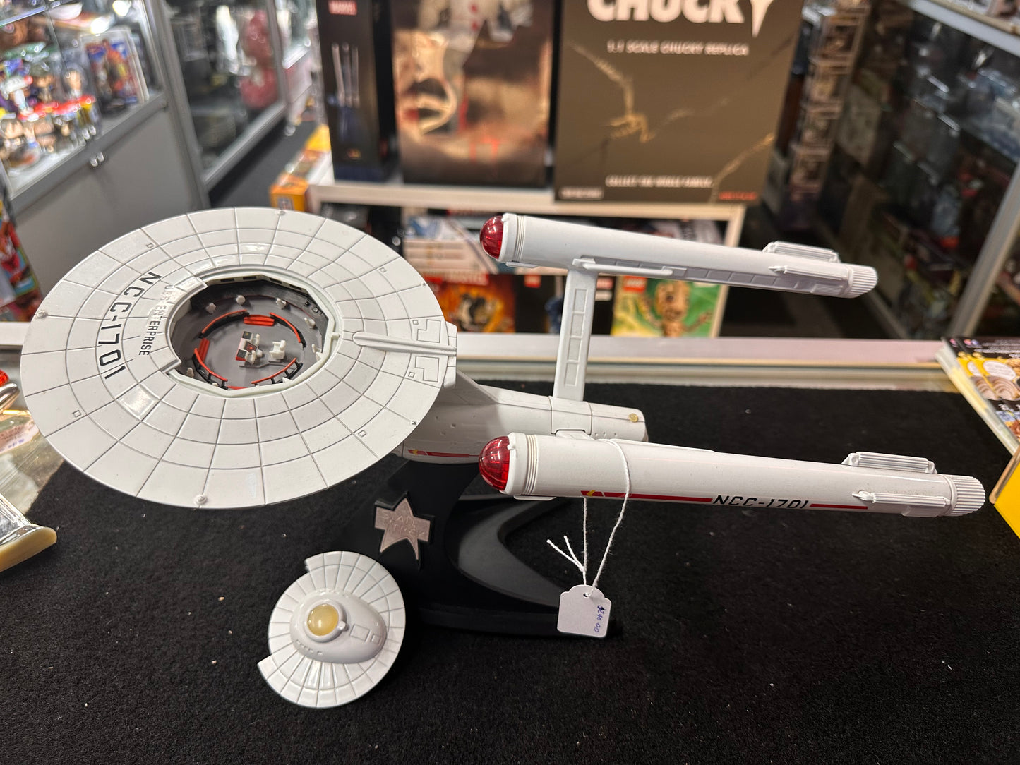 STAR TREK USS ENTERPRISE NCC-1701 DIECAST METAL