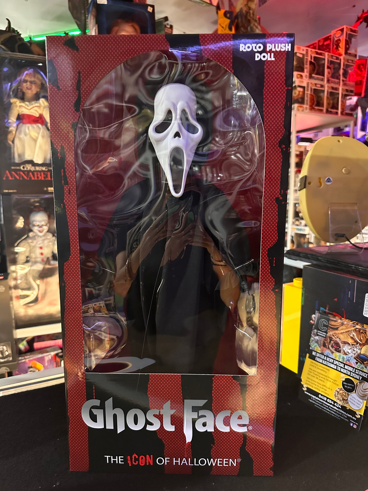 GHOST FACE 18" FIGURE